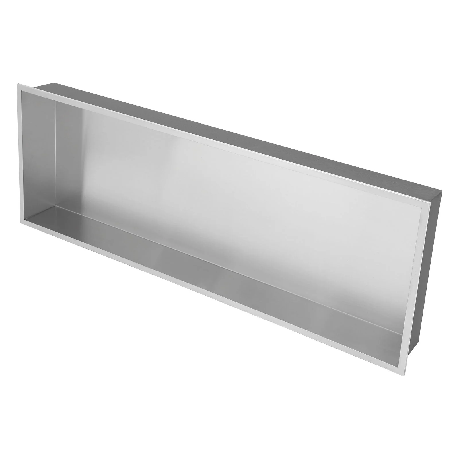 Stainless Steel Shower Niche With Seamless Design For Bathroom Storage - Image 16