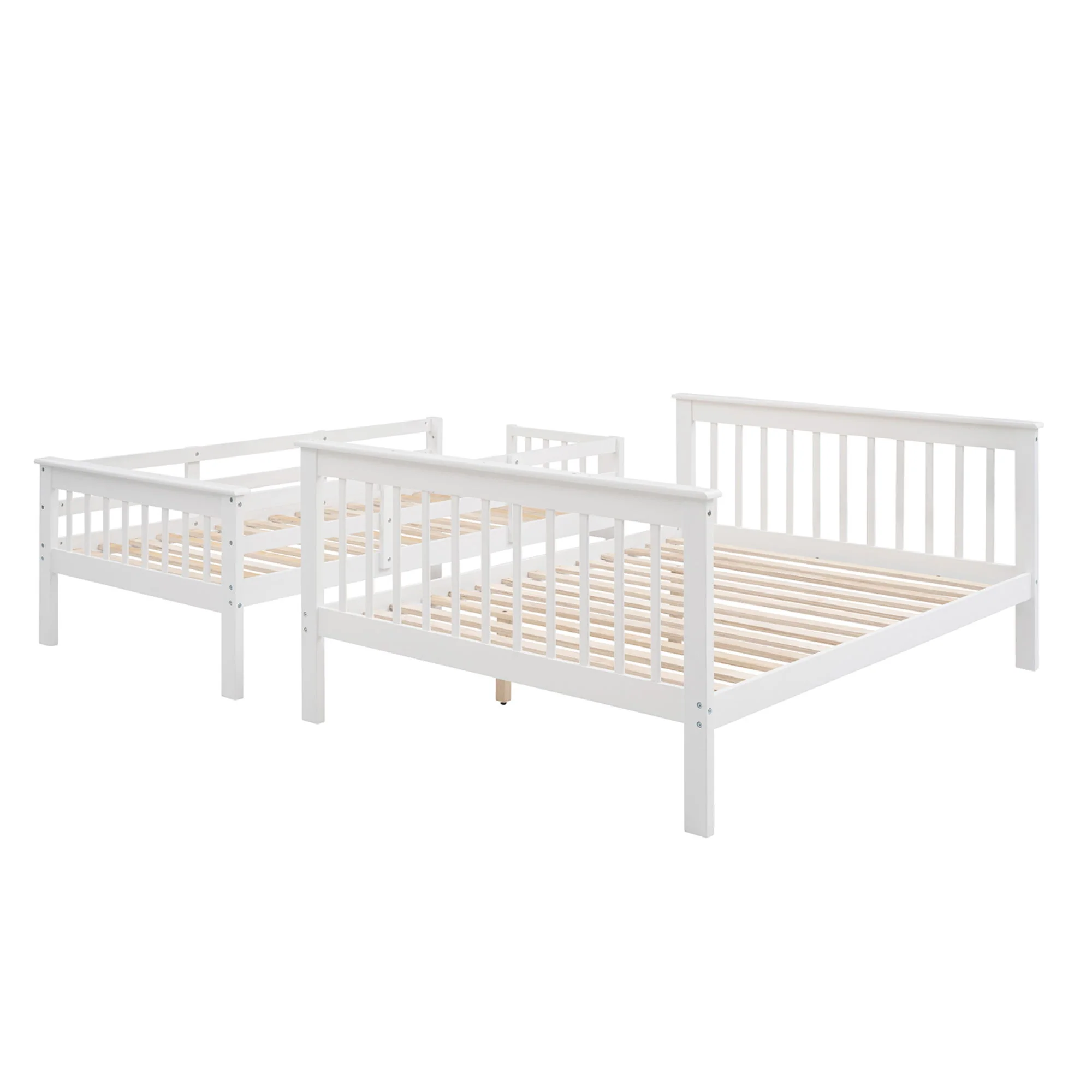 Stairway Bunk Bed With Storage And Guard Rail For Bedroom - Image 47