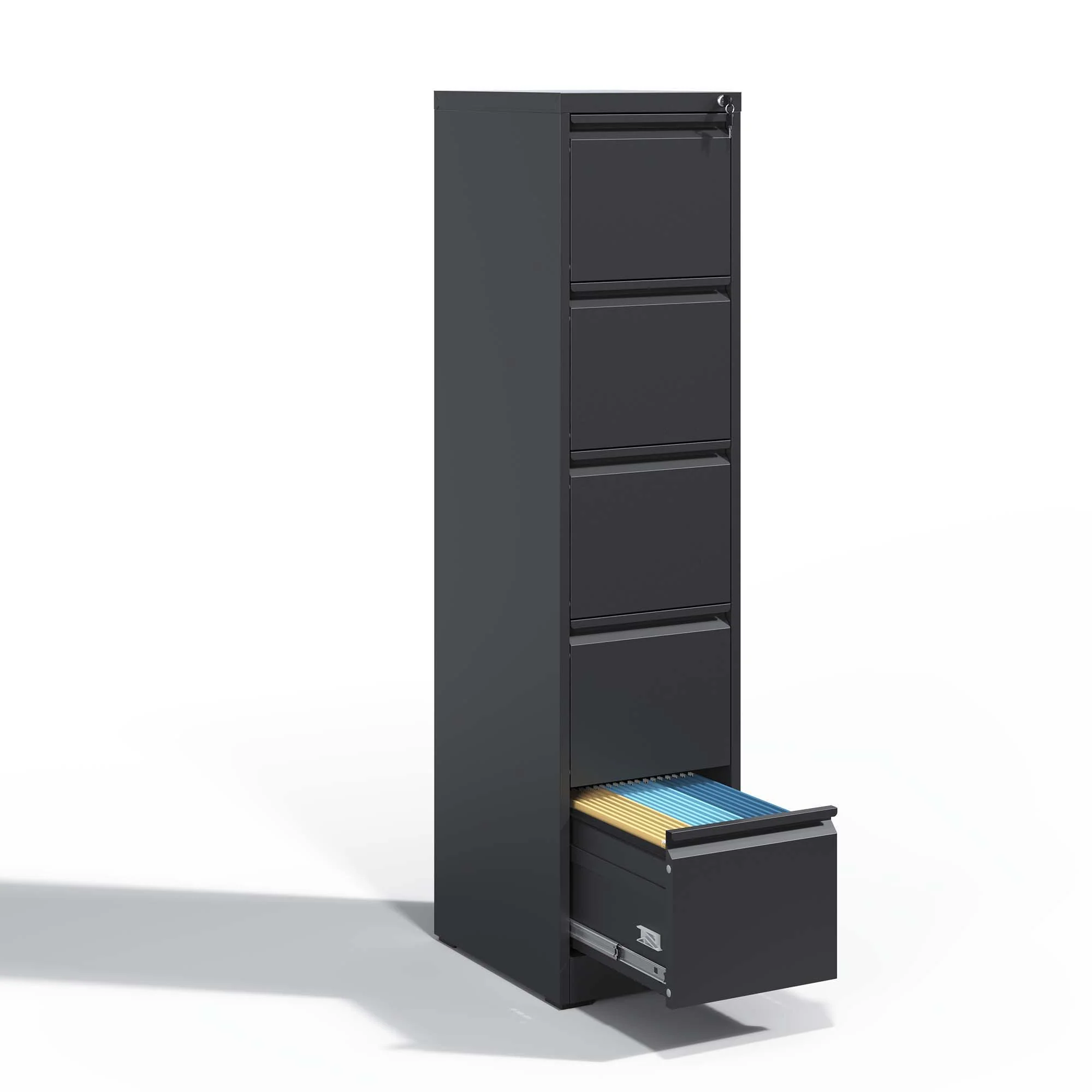 Steel Drawer Vertical File Cabinet With Lock For A4 Legal / Letter Size - Image 20