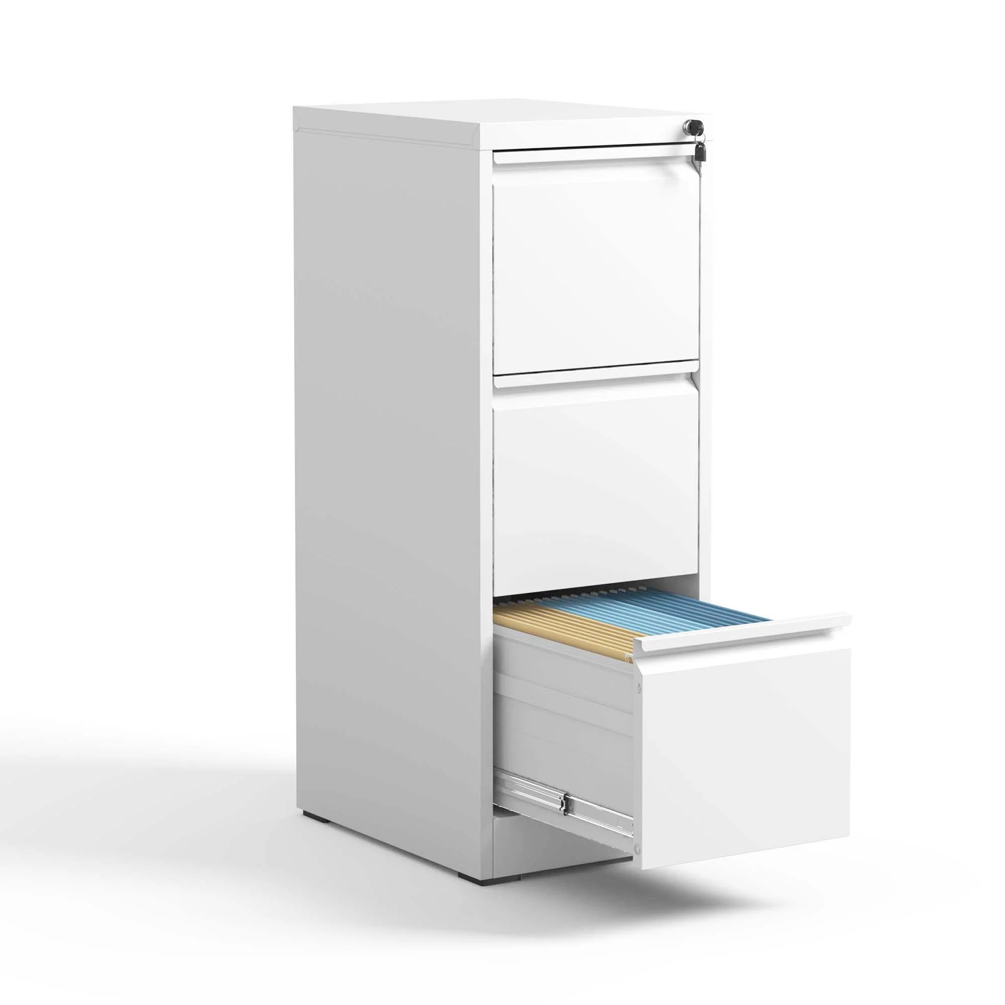 Steel Drawer Vertical File Cabinet With Lock For A4 Legal / Letter Size - Image 6