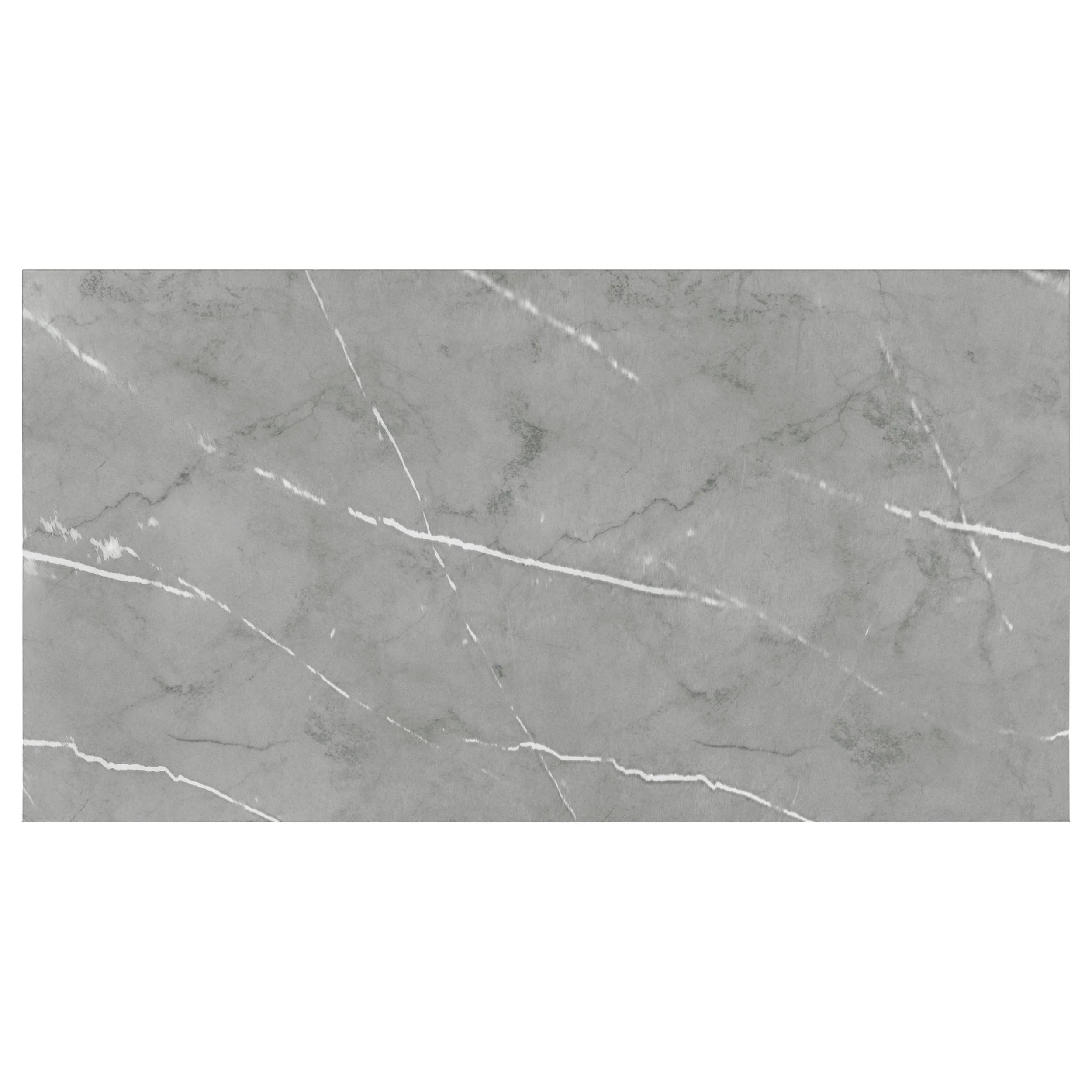 Sterling 72-Inch Grey Faux Marble Dining Table - Image 6