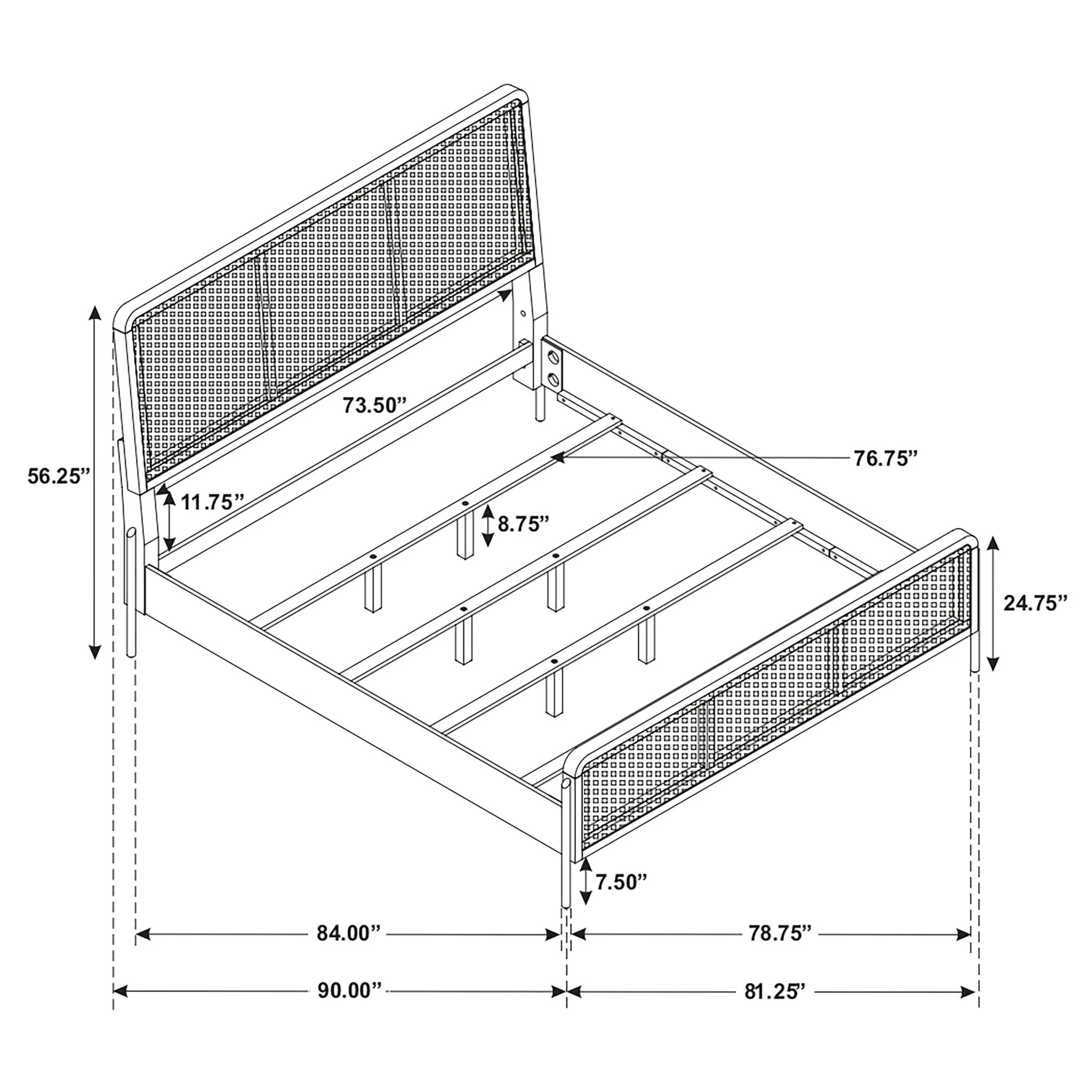 Stevie - Panel Bed - Image 2