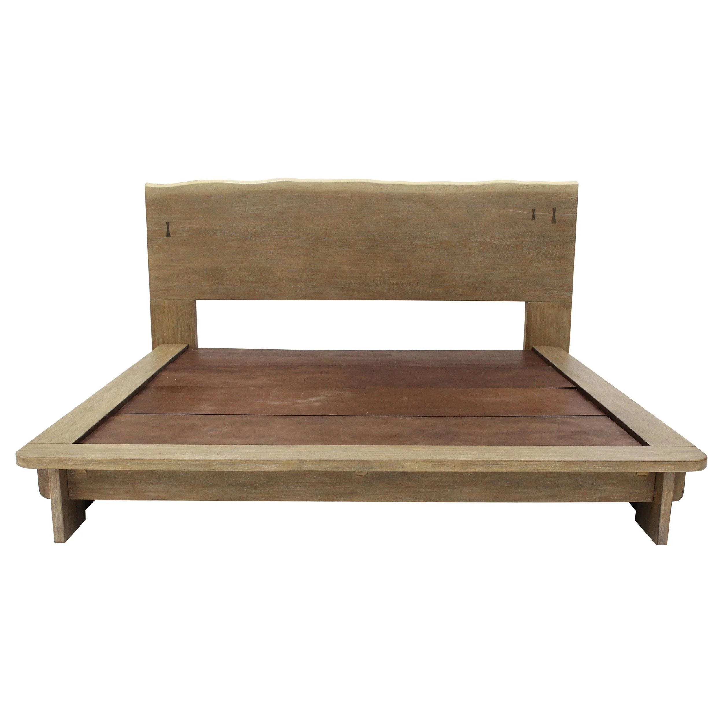 Stillwater Eastern King Platform Bed in Weathered Oak - Image 4