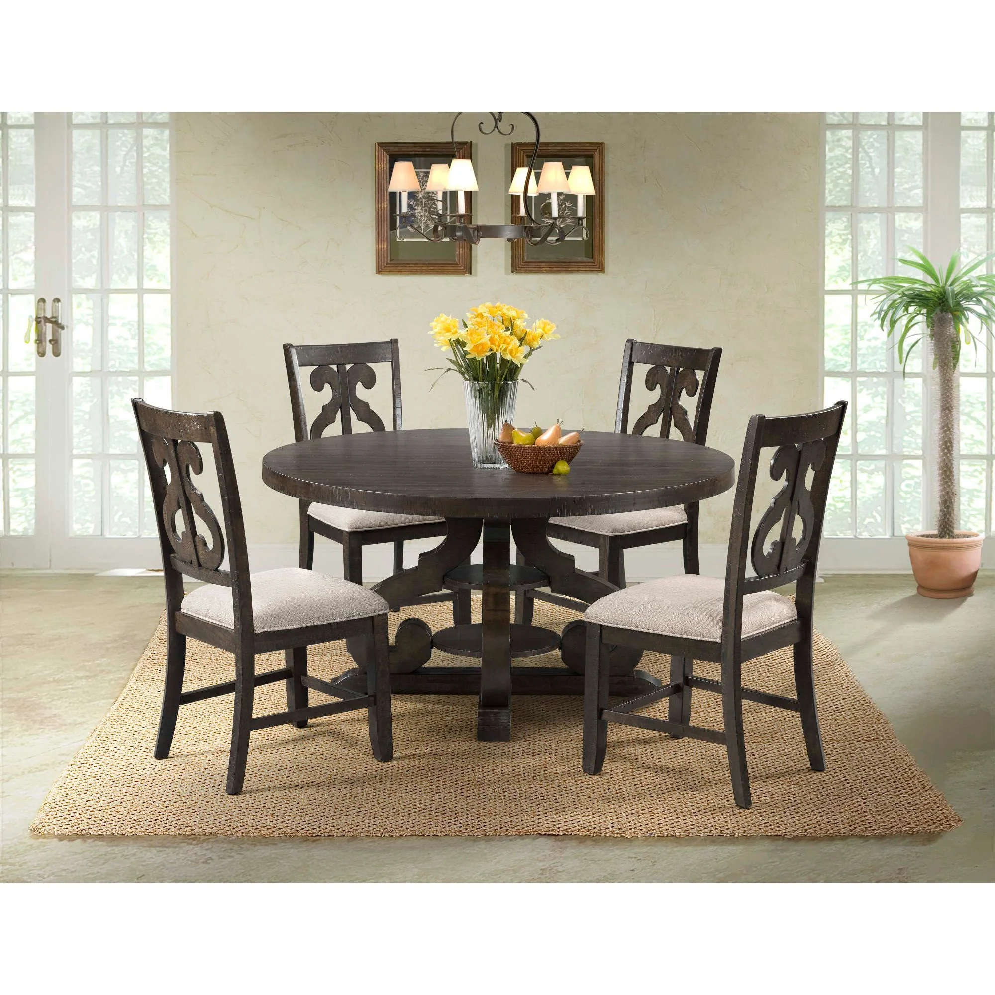 Stone - Round Dining Table - Image 4