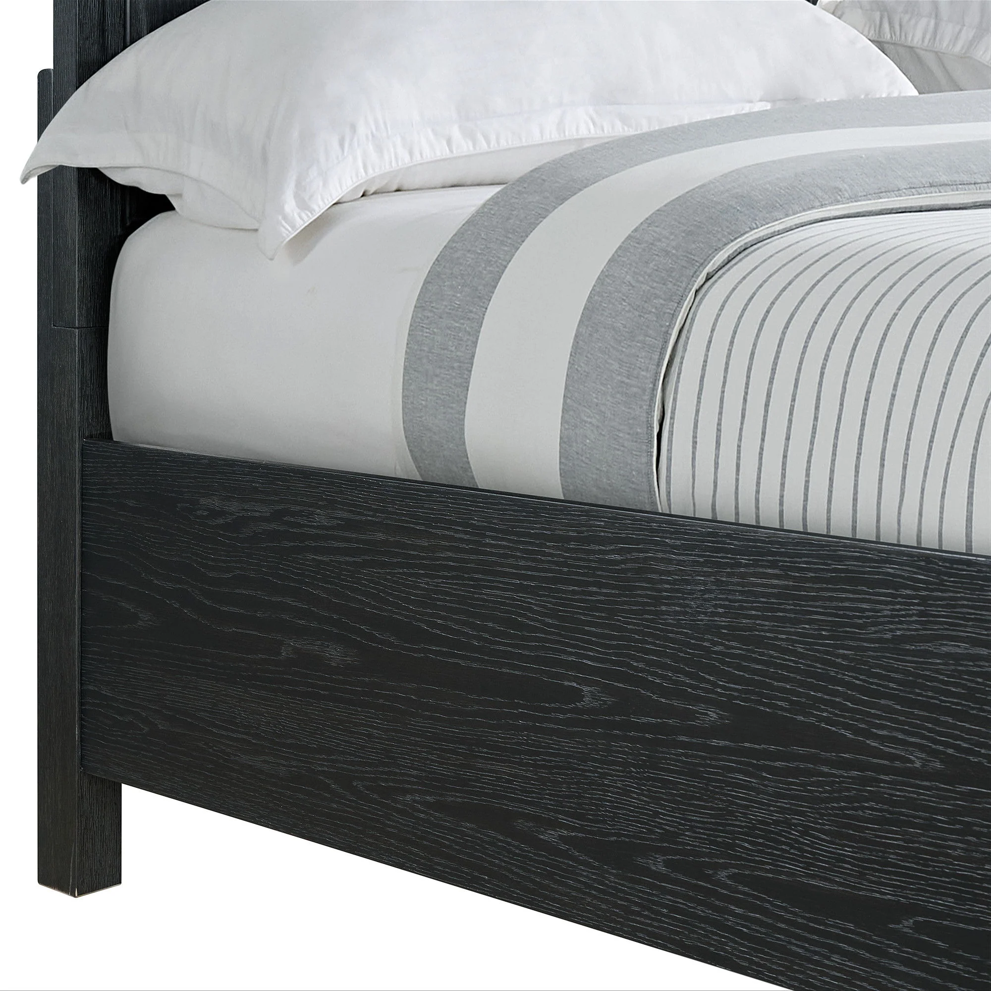 Storage Bed With Panel Headboard And Spacious Footboard Drawers - Image 16
