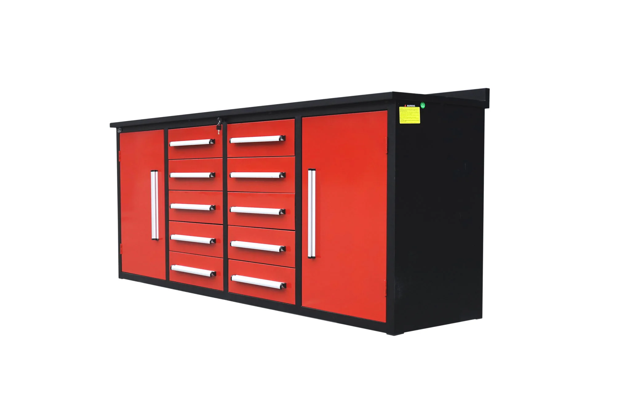 Storage Cabinets With Workbench (With 10 Drawers And 2 Cabinets) - Image 4