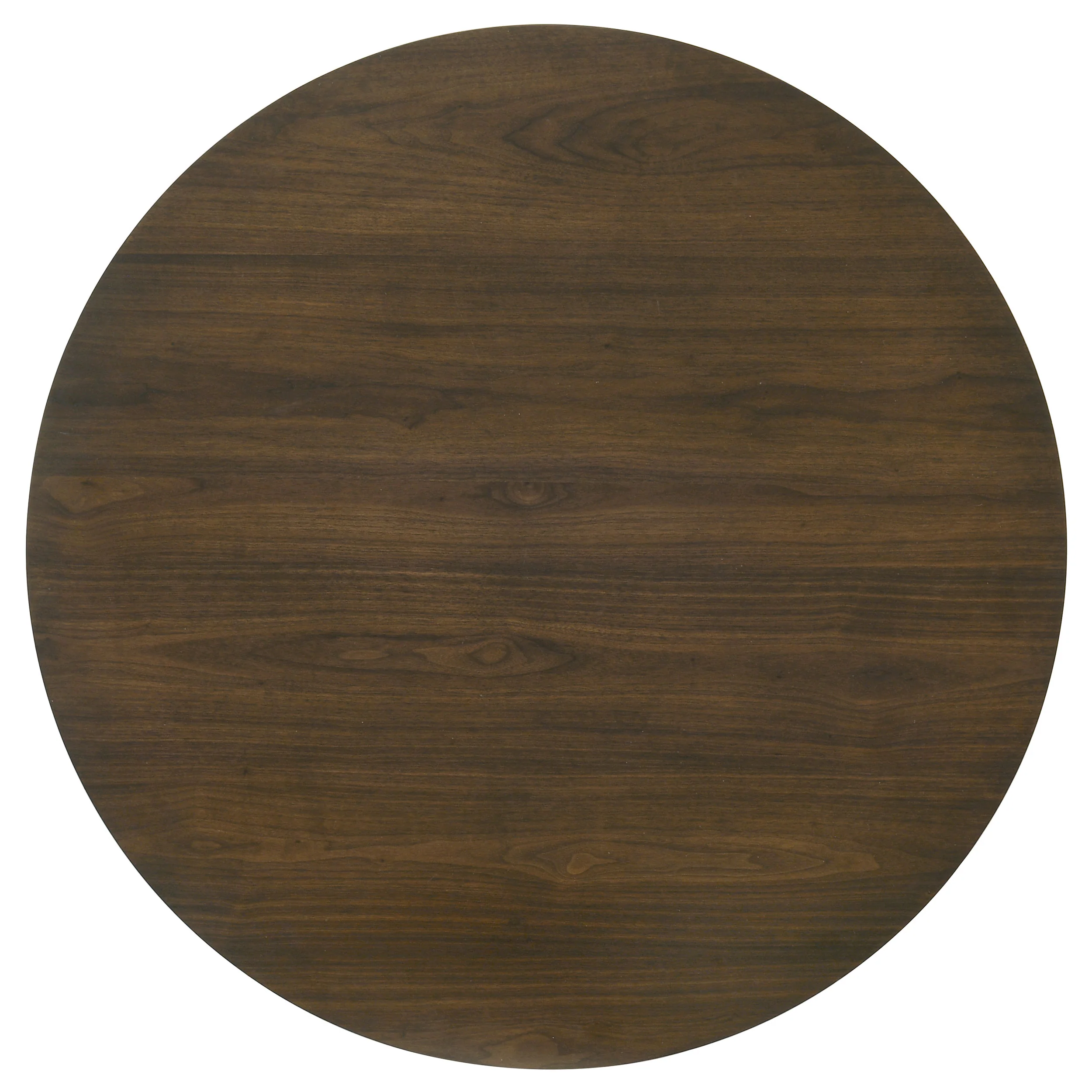 Strouse 5-Piece Dining Set, Walnut and Cream - Image 6