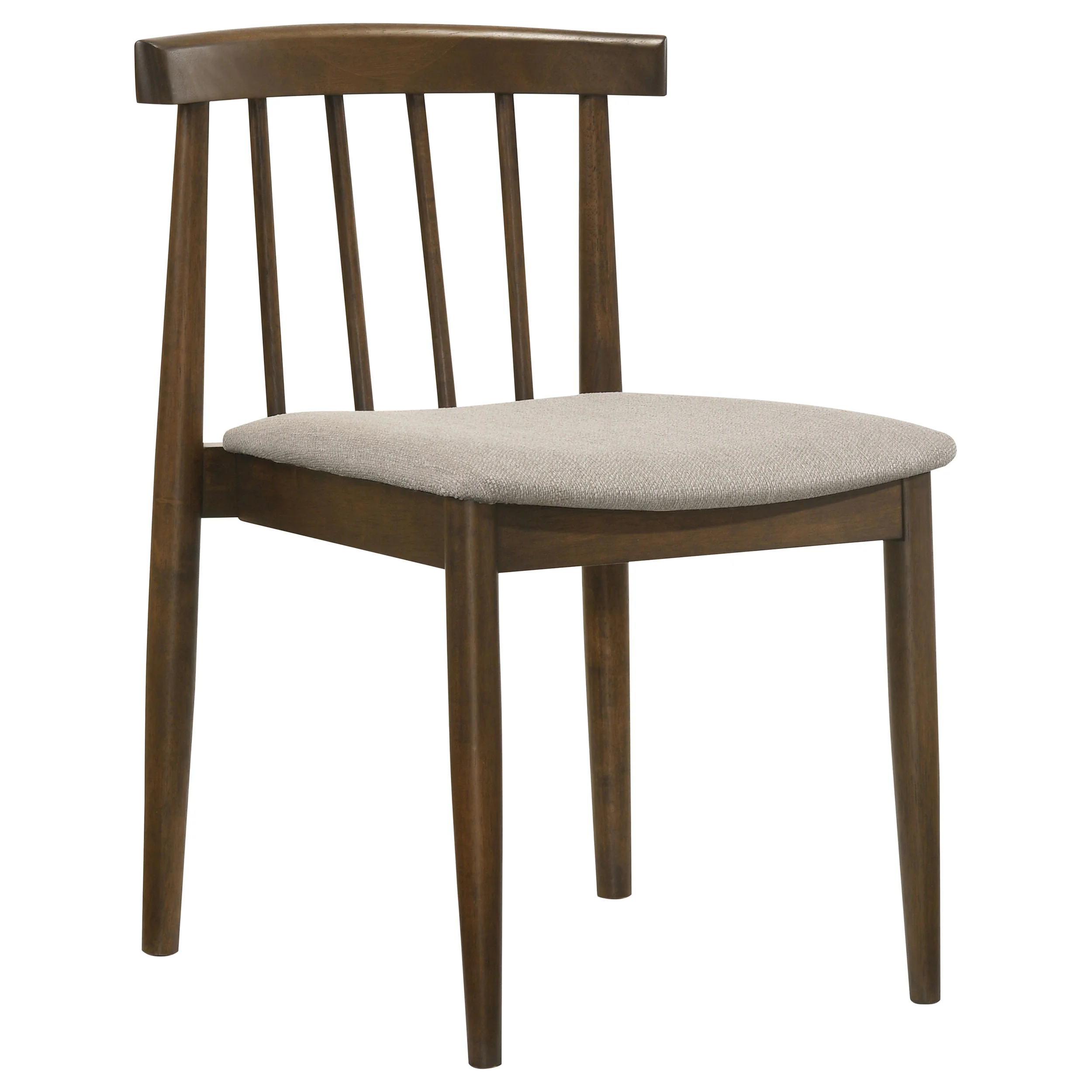 Strouse 5-Piece Dining Set - Walnut and Wheat - Image 10
