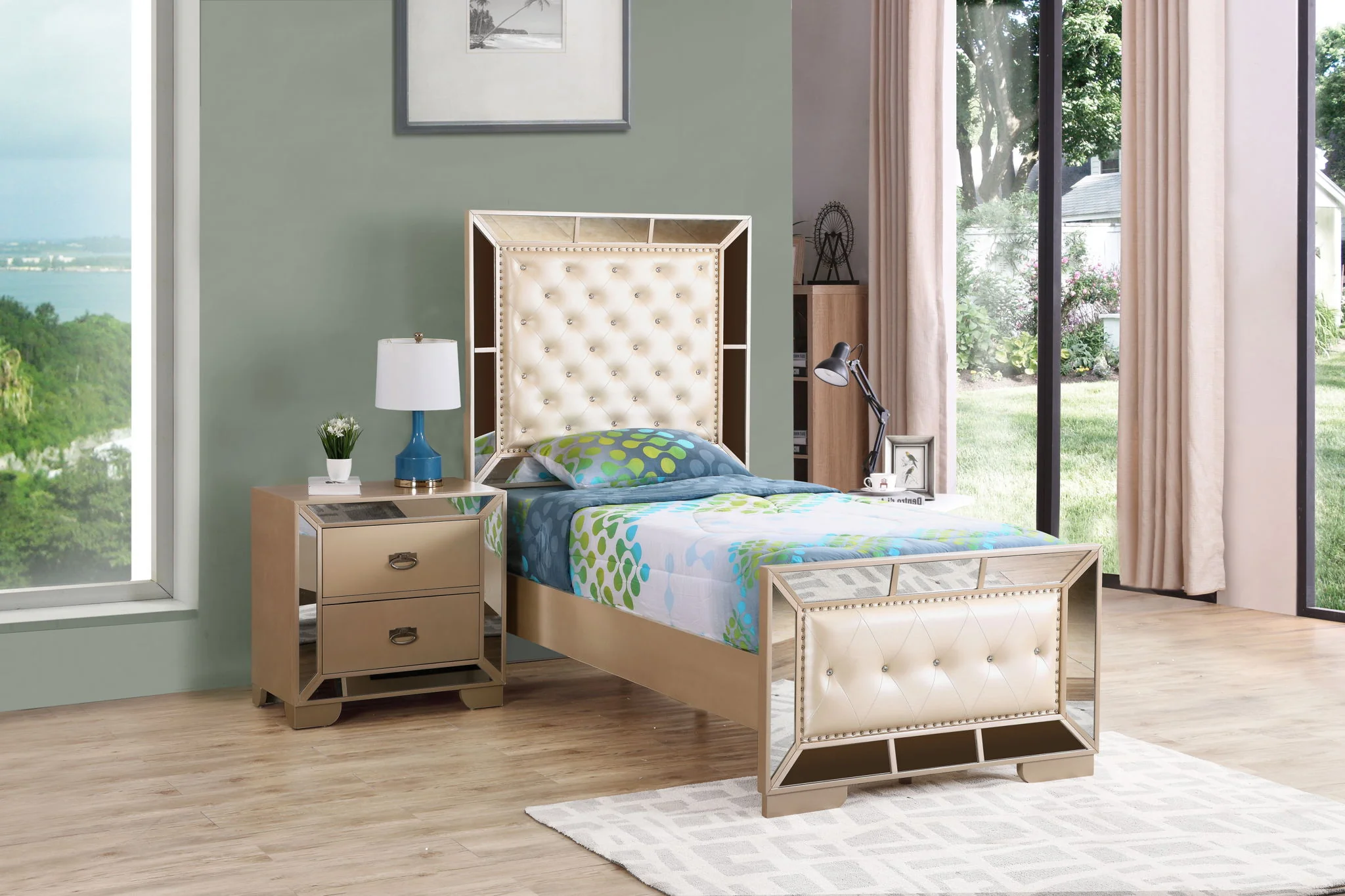 Stylish Contemporary Bed With Minimalist Design - Image 24