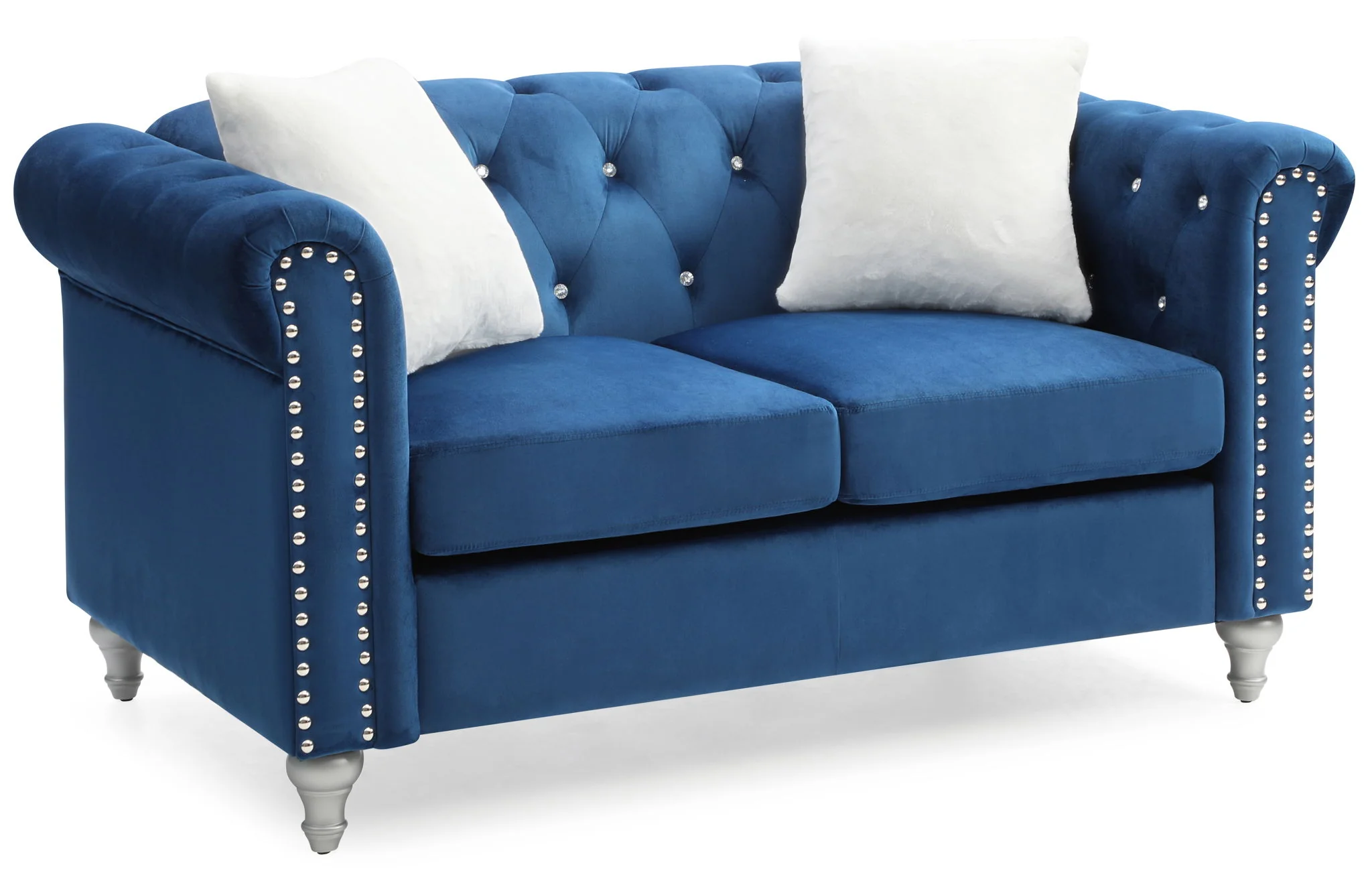 Stylish Contemporary Loveseat - Image 36