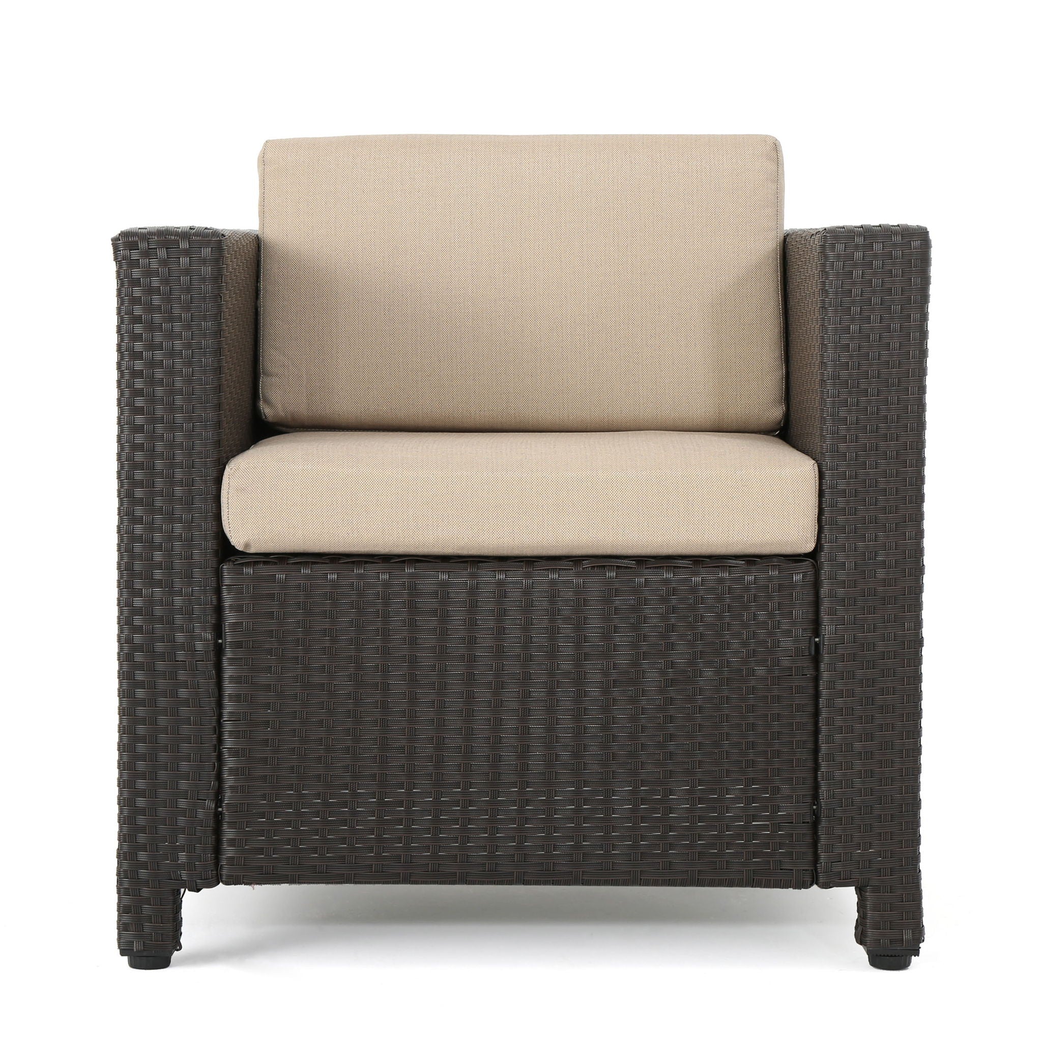 Stylish Outdoor Club Chair With Weather Resistant Cushions - Image 24