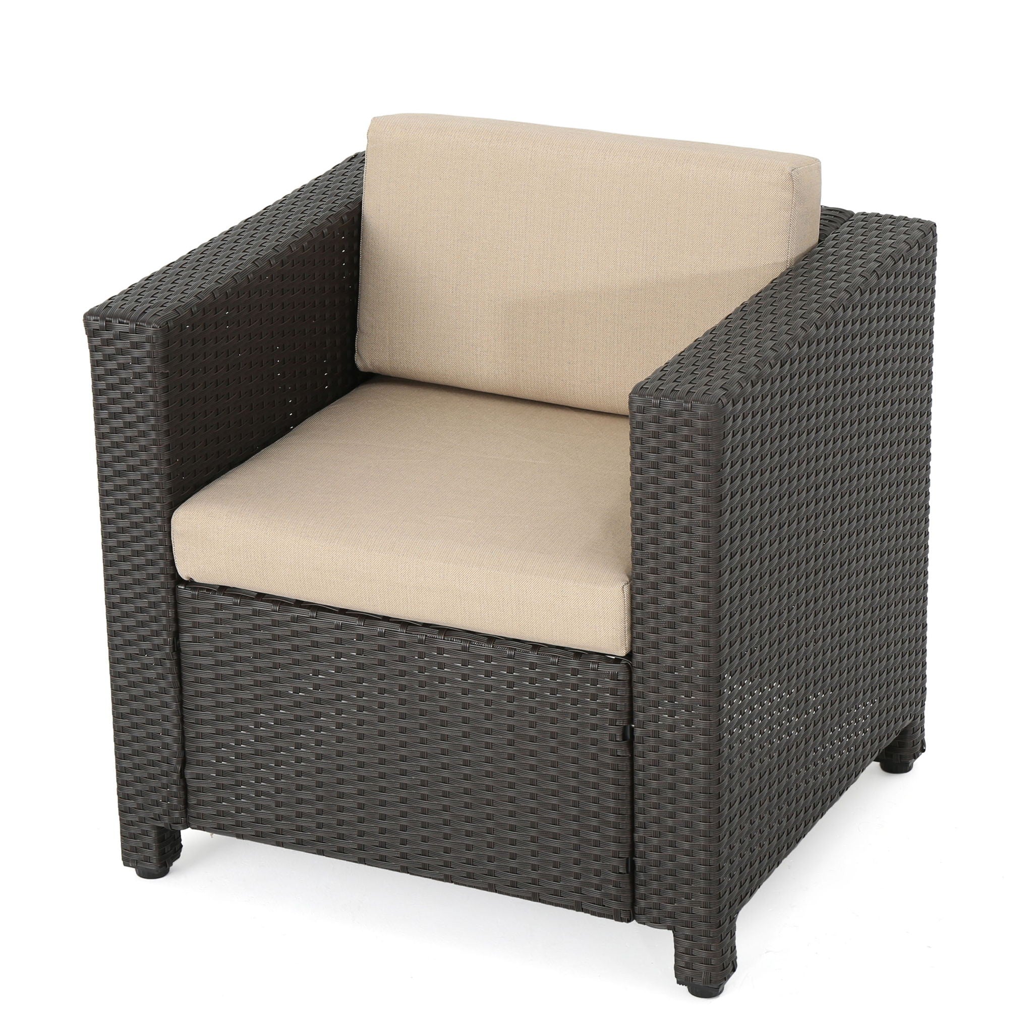 Stylish Outdoor Club Chair With Weather Resistant Cushions - Image 35