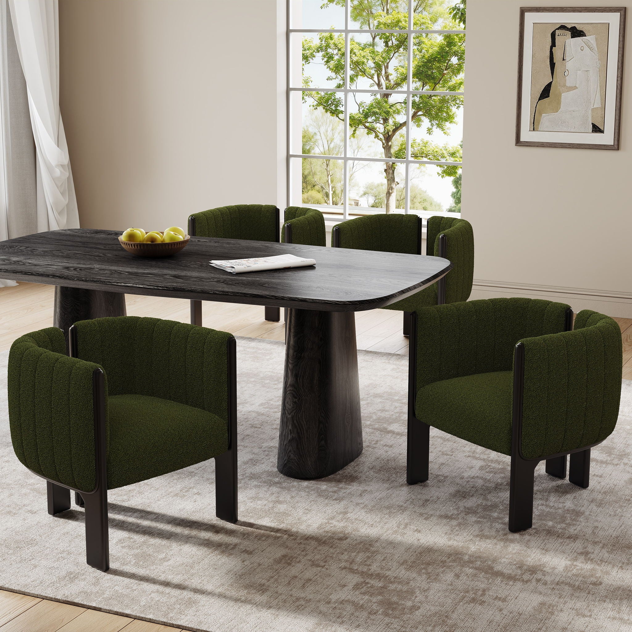 Comfort Stylish Seating Dining Chair - Image 14