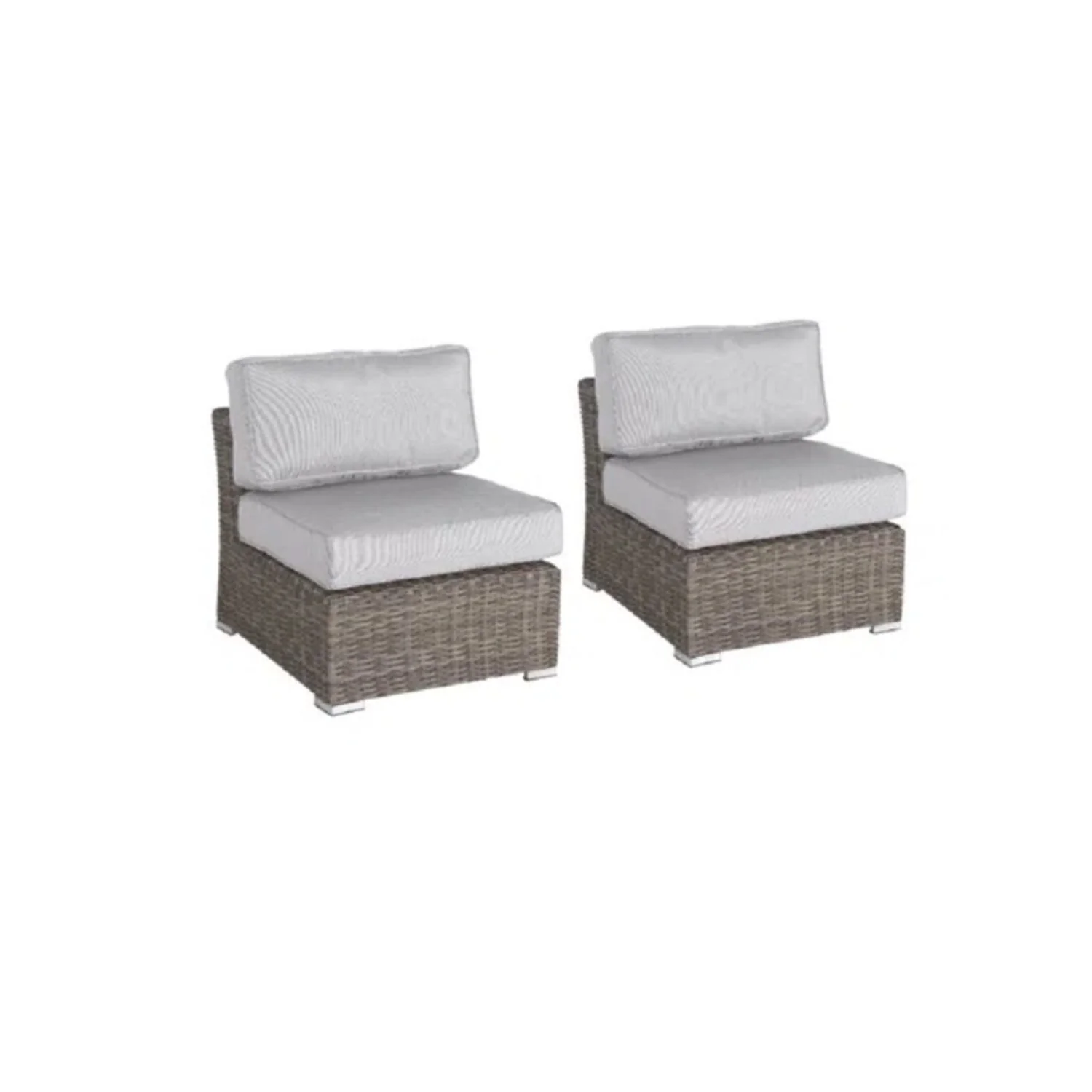 Stylish Sofa Seating Group With Cushions Perfect For Outdoor Gatherings - Image 23
