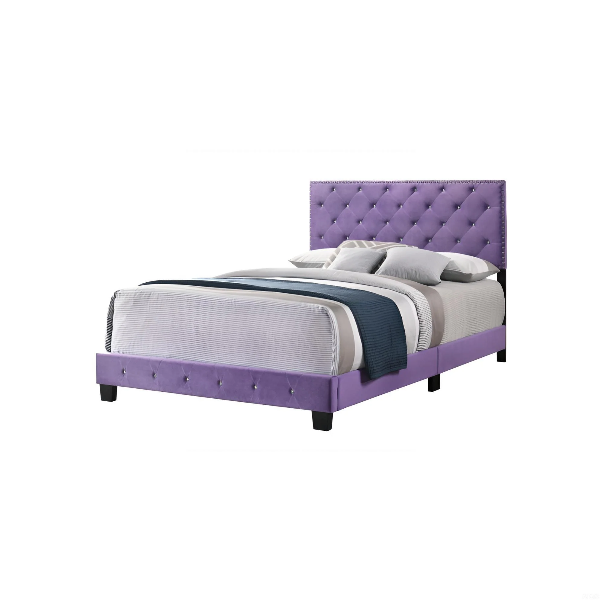 Luxurious Upholstered Bed - Image 14
