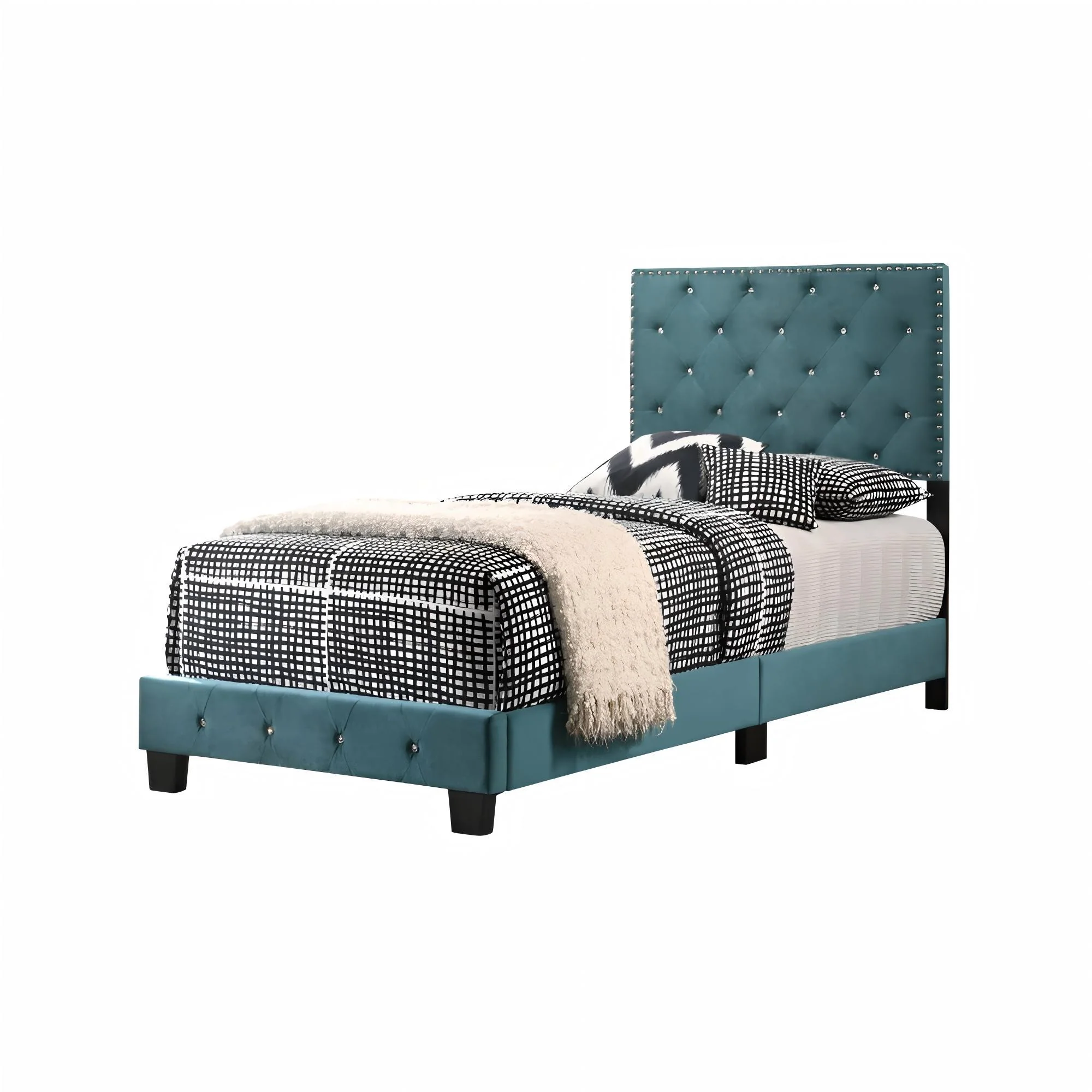 Luxurious Upholstered Bed - Image 16