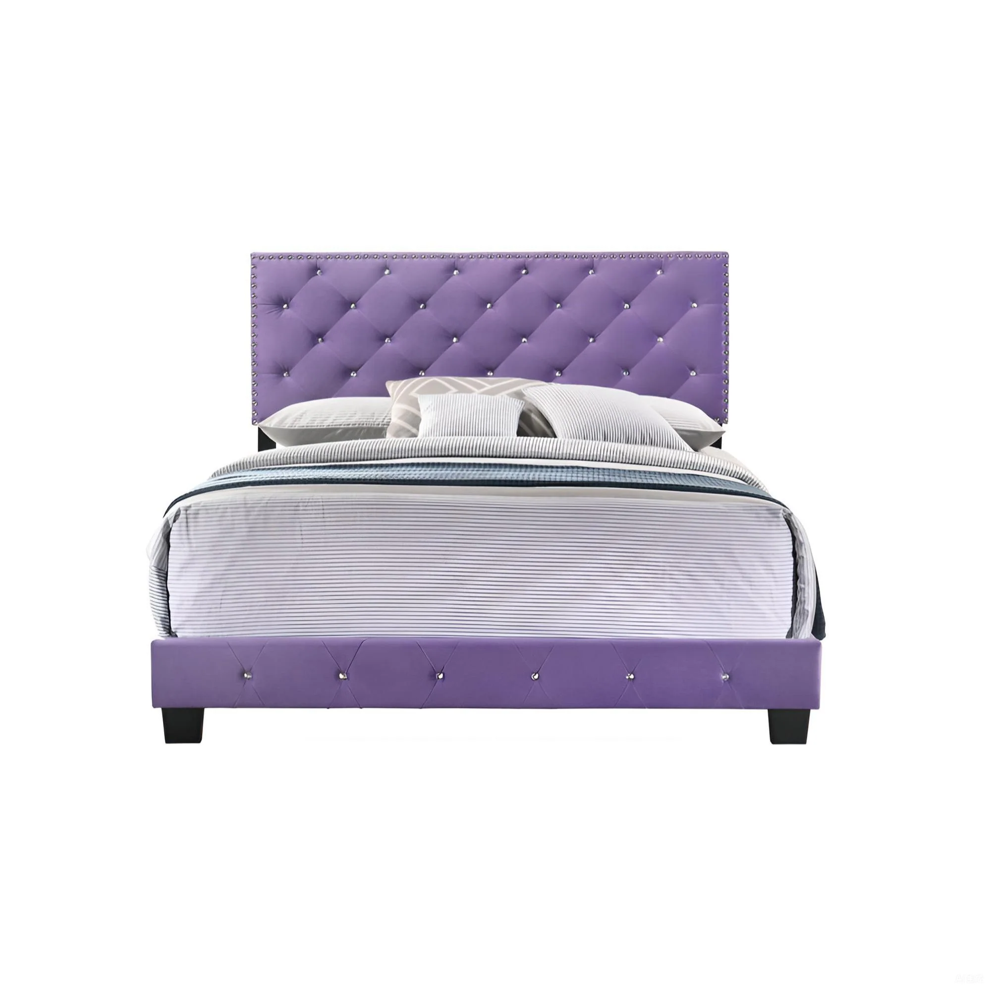 Luxurious Upholstered Bed - Image 46