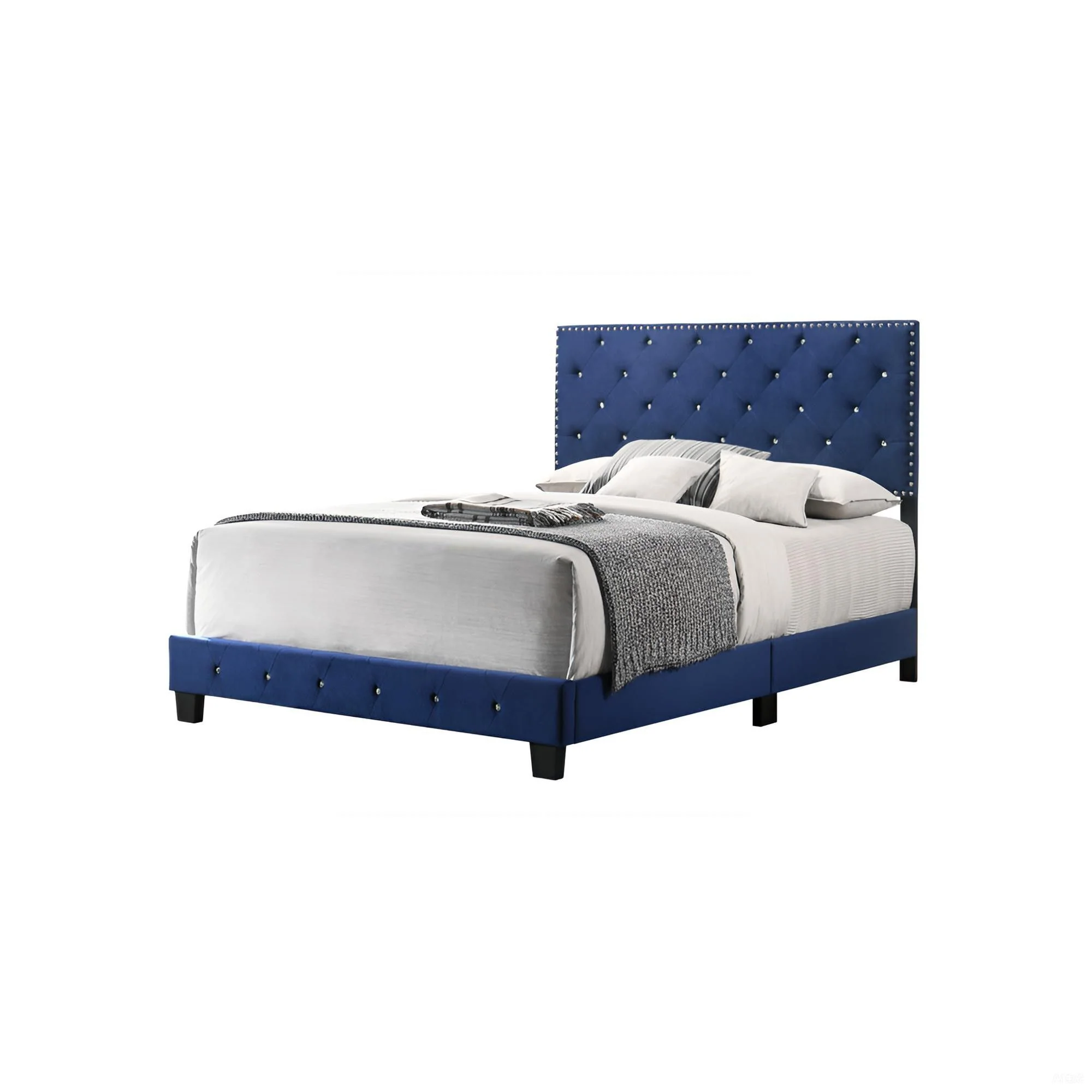 Luxurious Upholstered Bed - Image 6