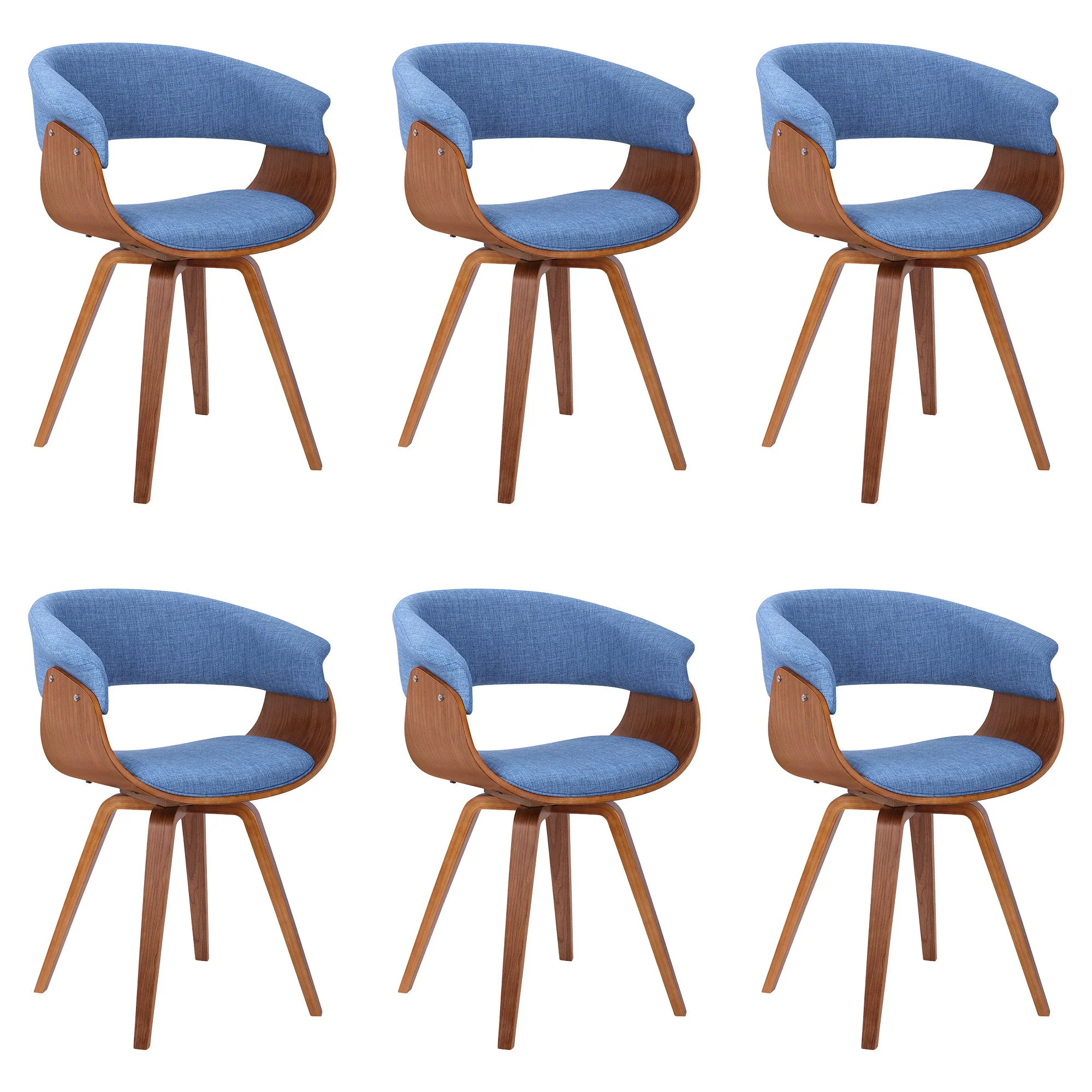 Summer - Modern Chair - Walnut Wood - Image 4