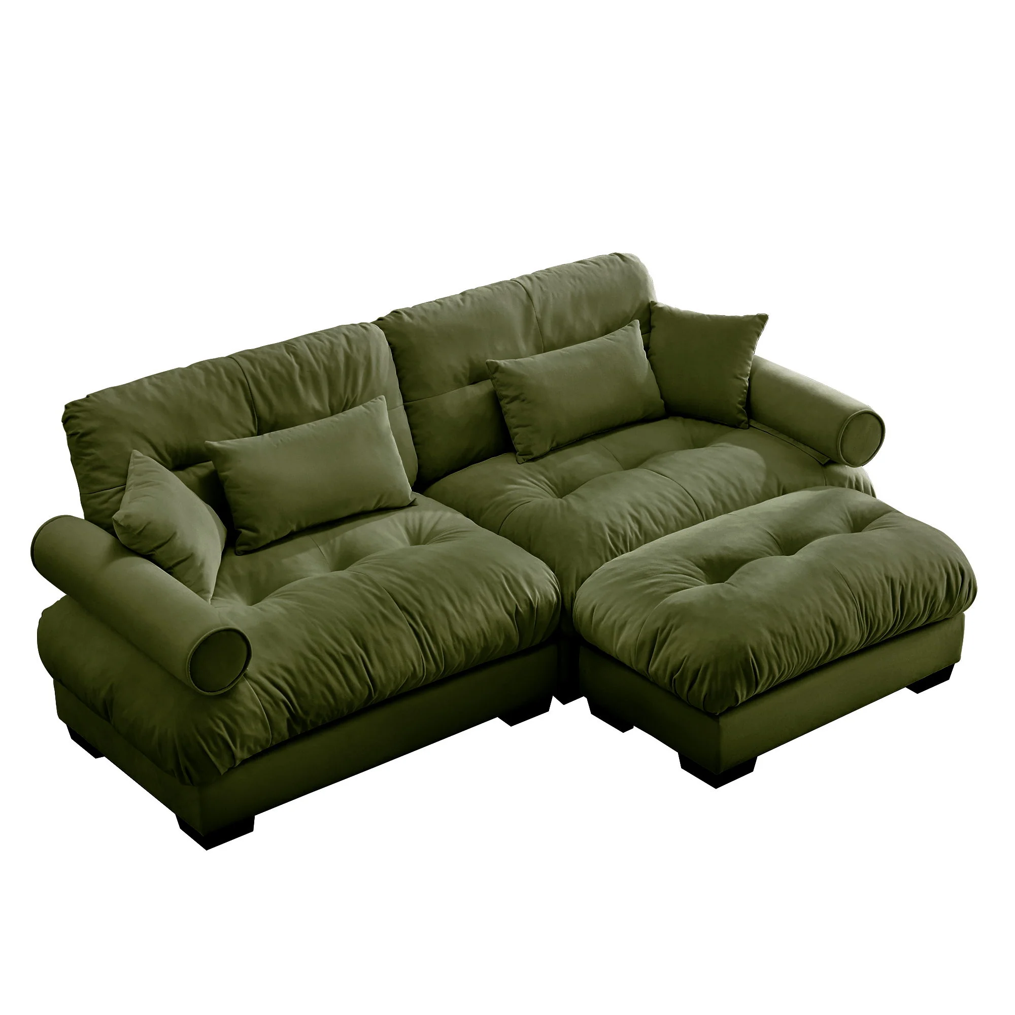 Super Comfort Oversized Modular Sectional Sofa With Movable Ottoman - Image 10