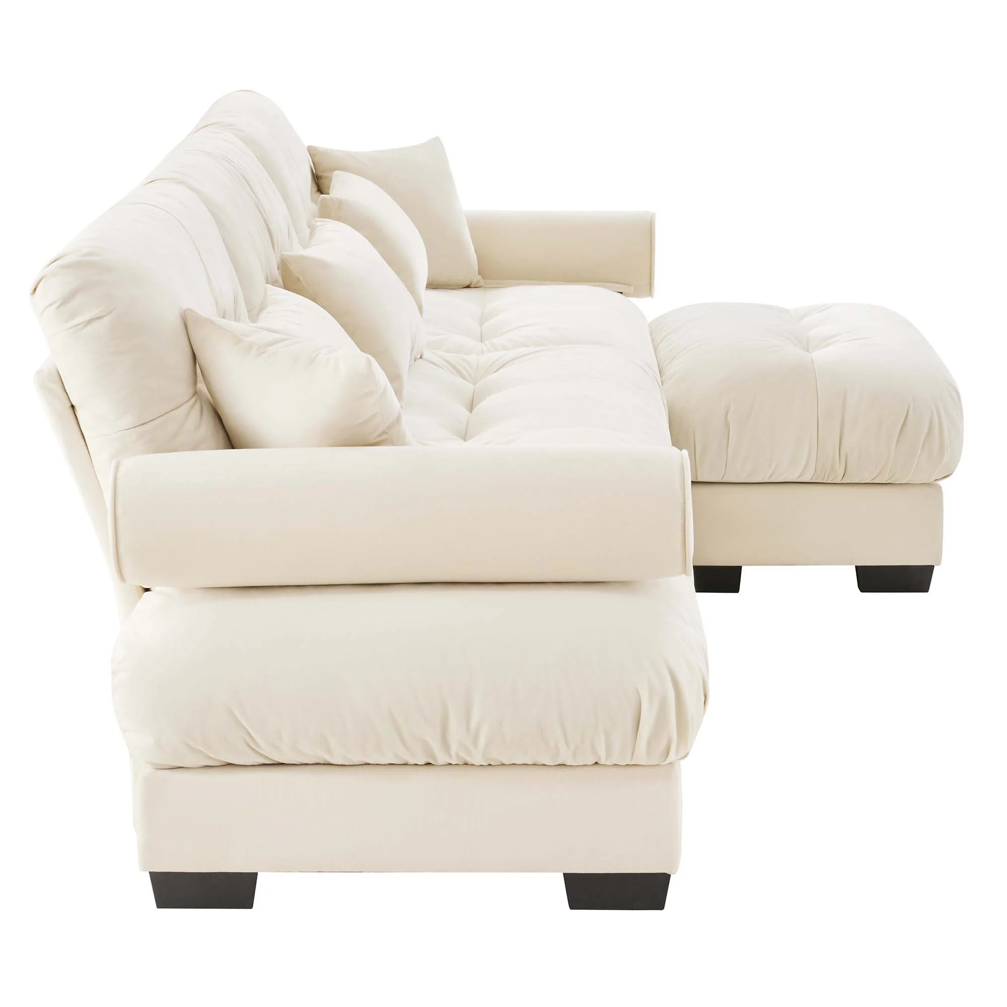 Super Comfort Oversized Modular Sectional Sofa With Movable Ottoman - Image 103