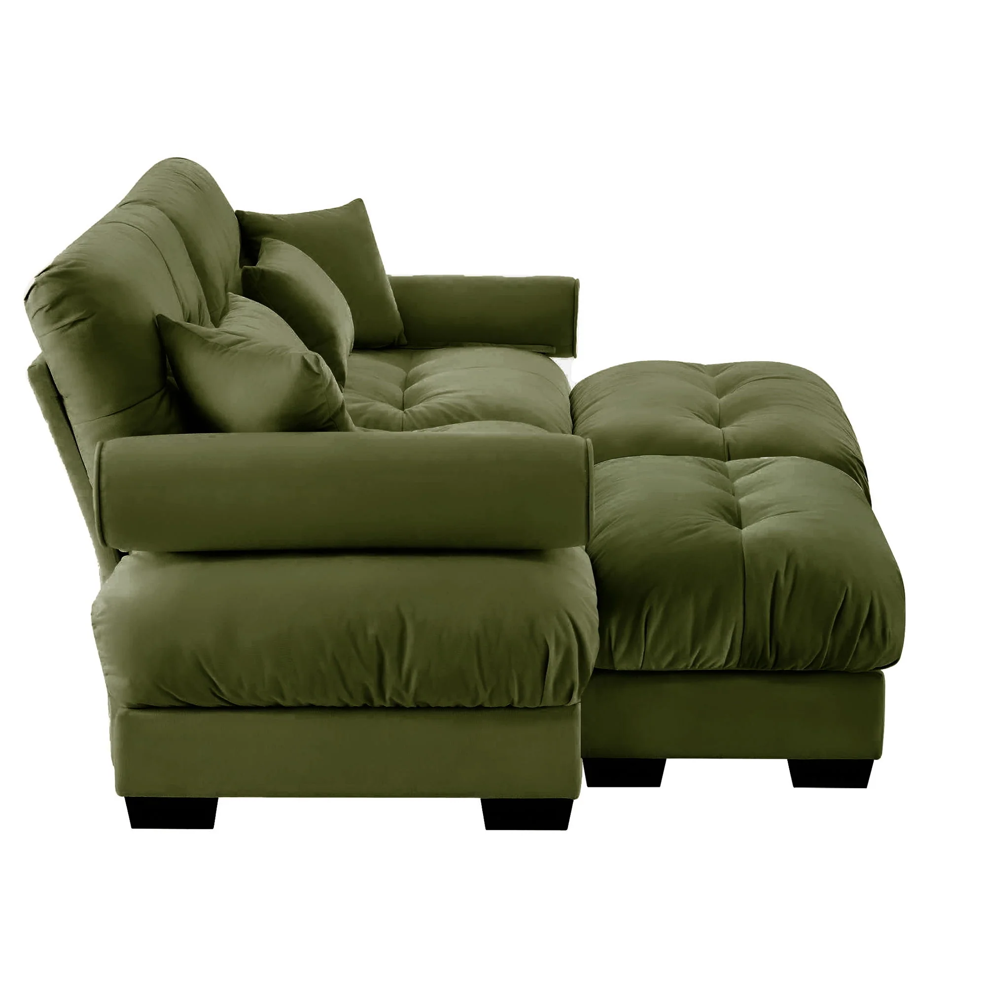Super Comfort Oversized Modular Sectional Sofa With Movable Ottoman - Image 173