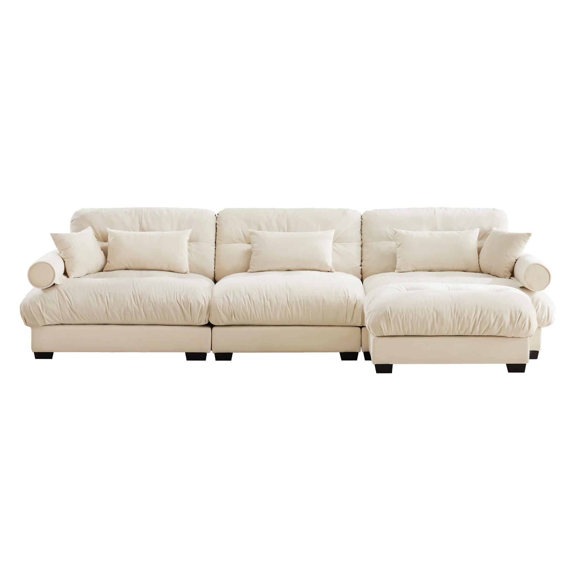 Super Comfort Oversized Modular Sectional Sofa With Movable Ottoman - Image 177
