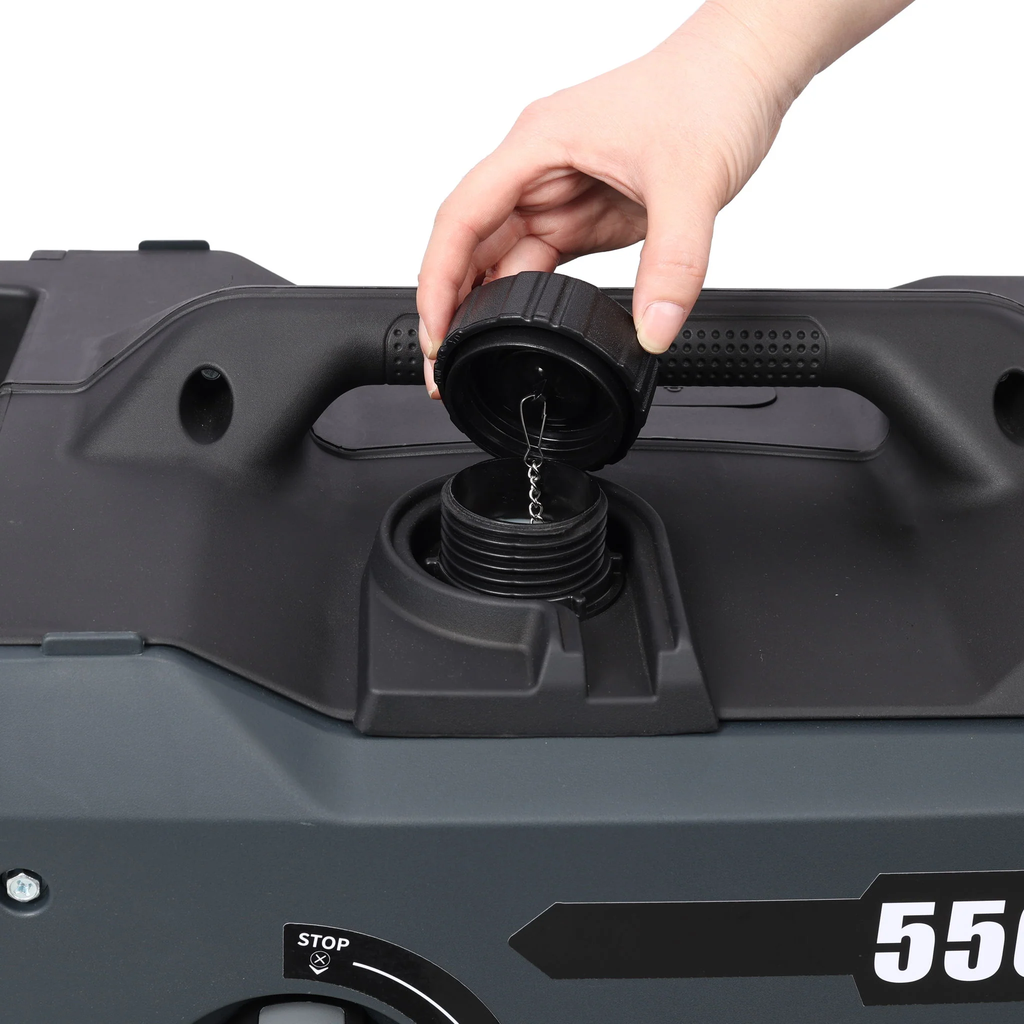 Super Quiet Inverter Generator 5.5Kw Portable Dual Fuel Electric & Remote Start Aluminium - Image 4