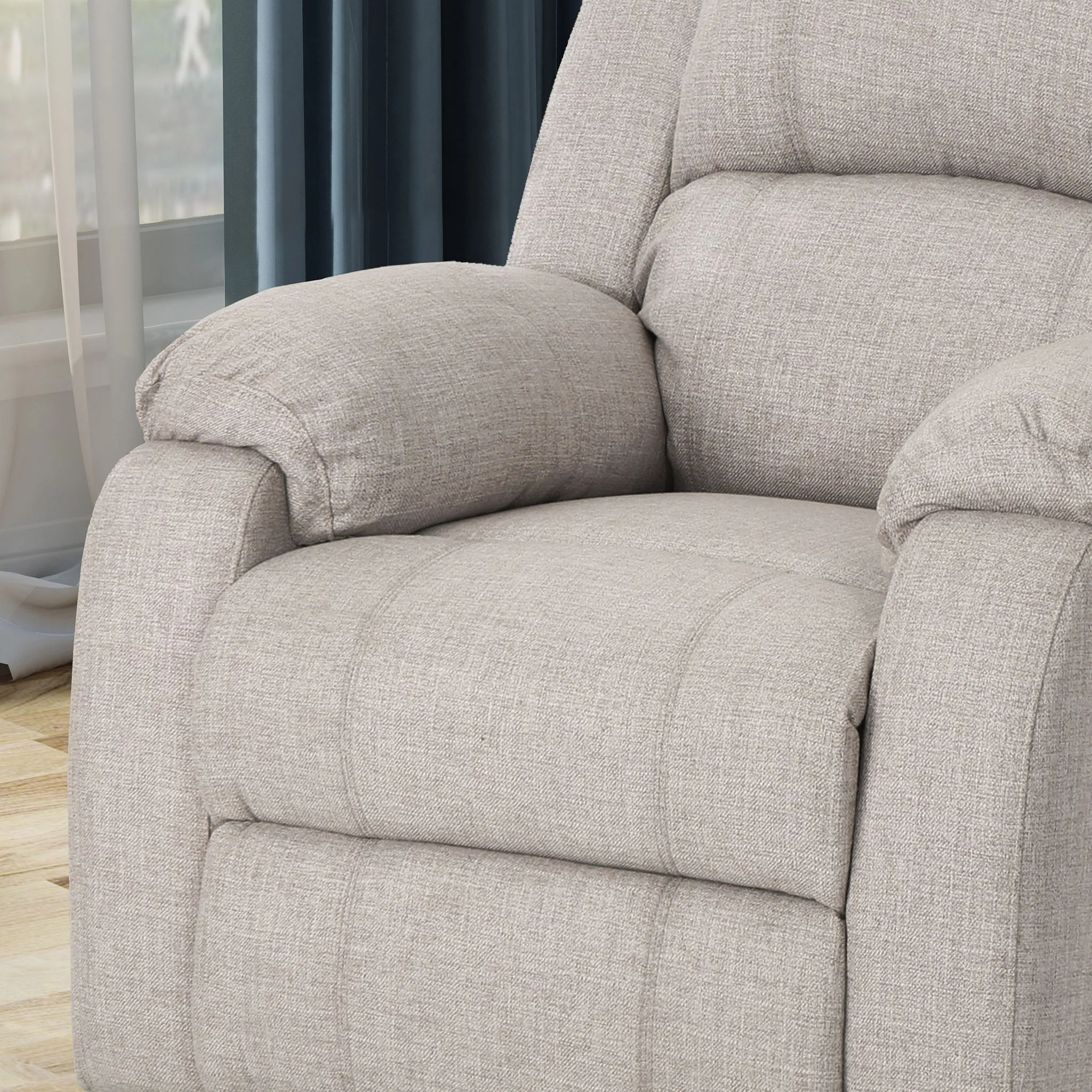 Supreme Comfort Manual Recliner Chair - Image 2
