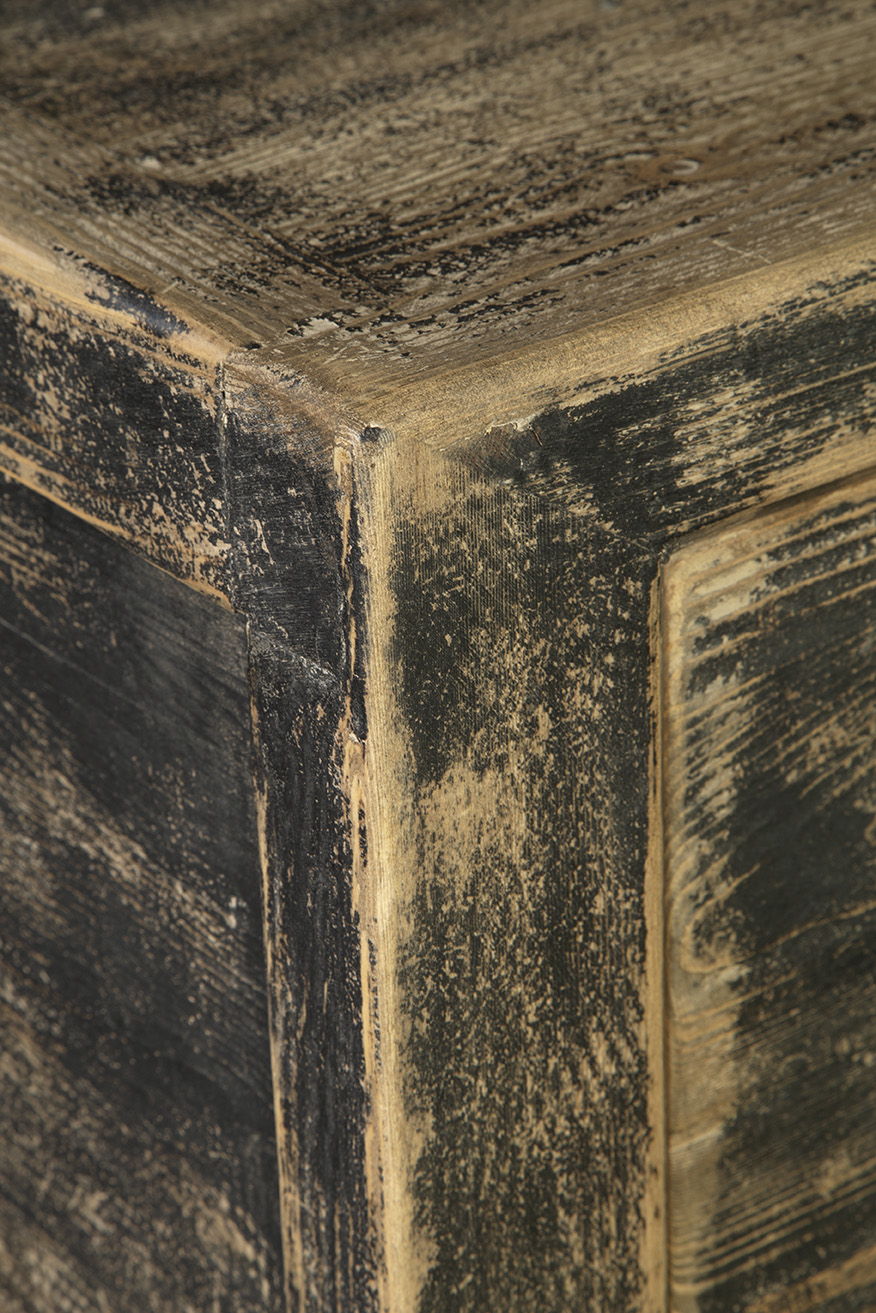 Sutherlind - Cabinet - Dark Gray / Light Brown - Image 8