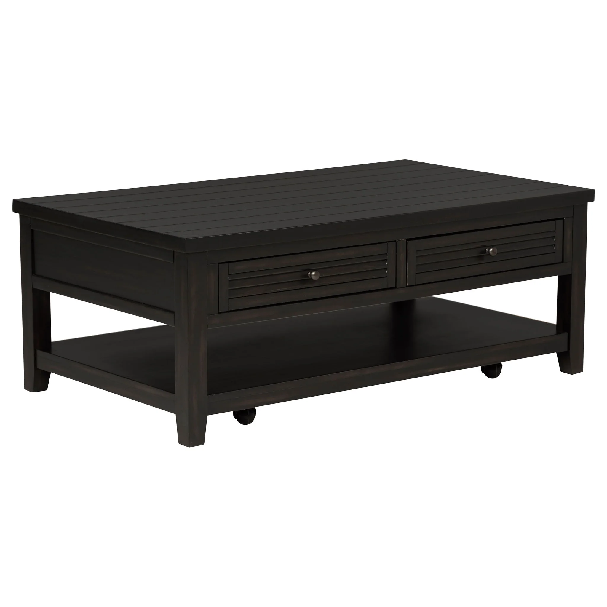 Sutter - 2 Piece Coffee And End Table Set - Dark Brown - Image 5
