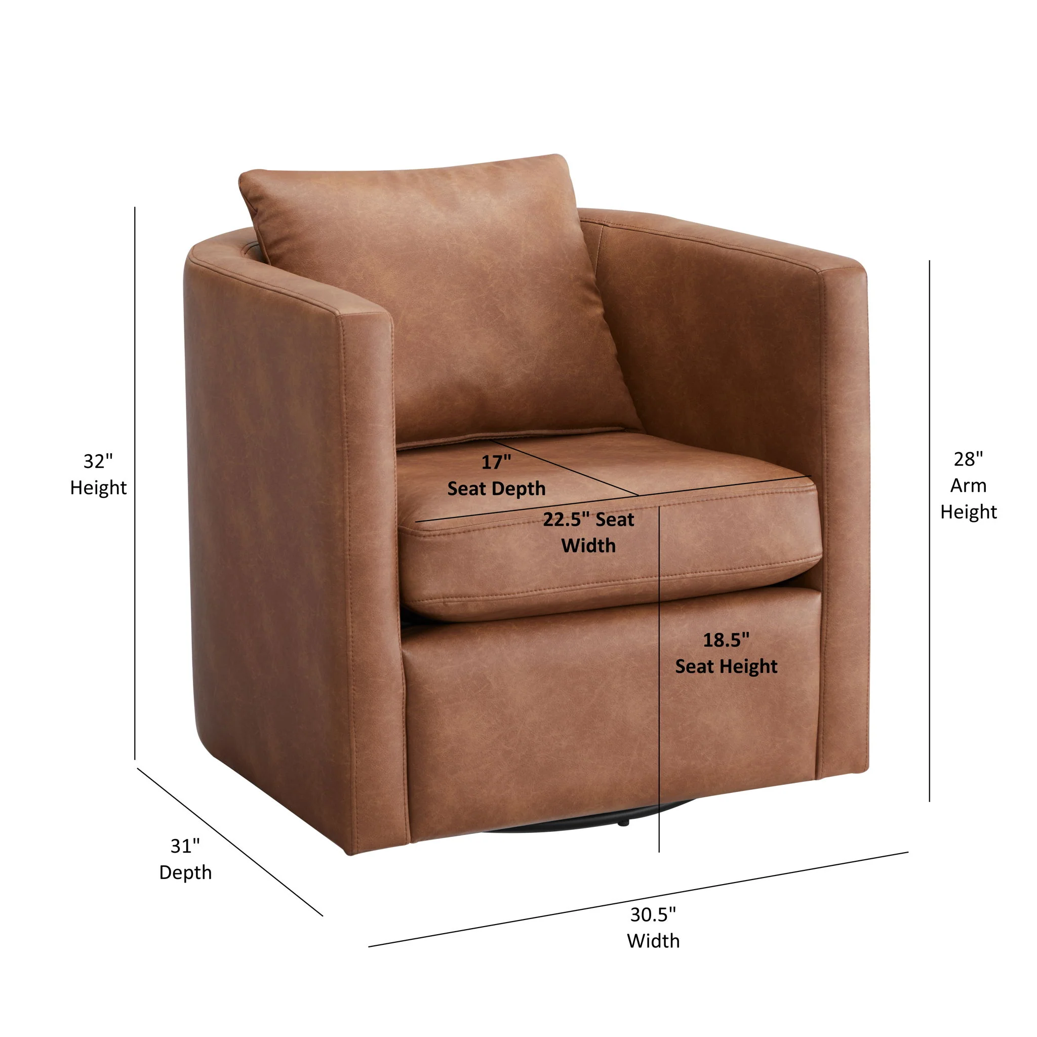 Sutton - Swivel Barrel Chair - Image 66