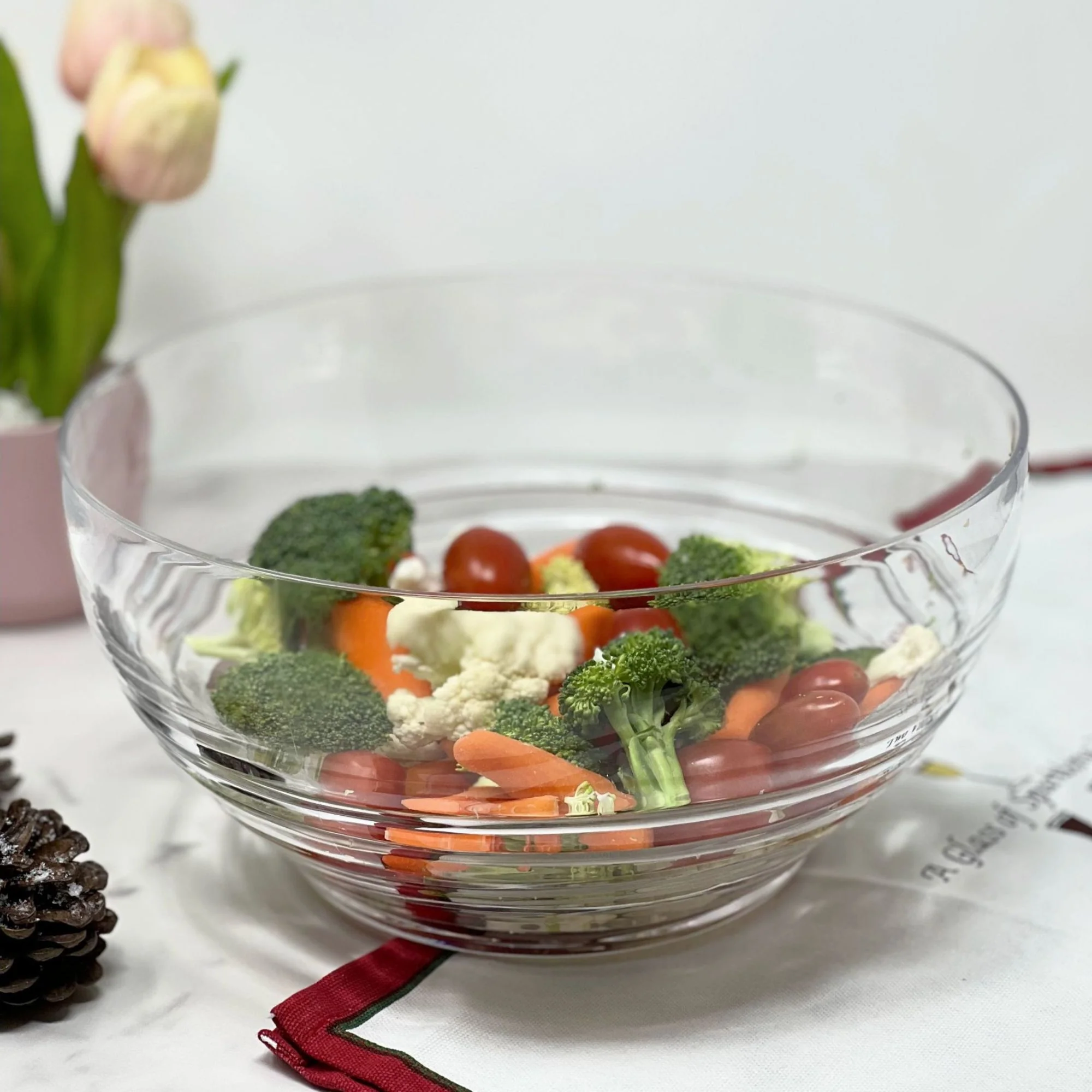 Swirl Acrylic Serving Bowls, Unbreakable - Image 22