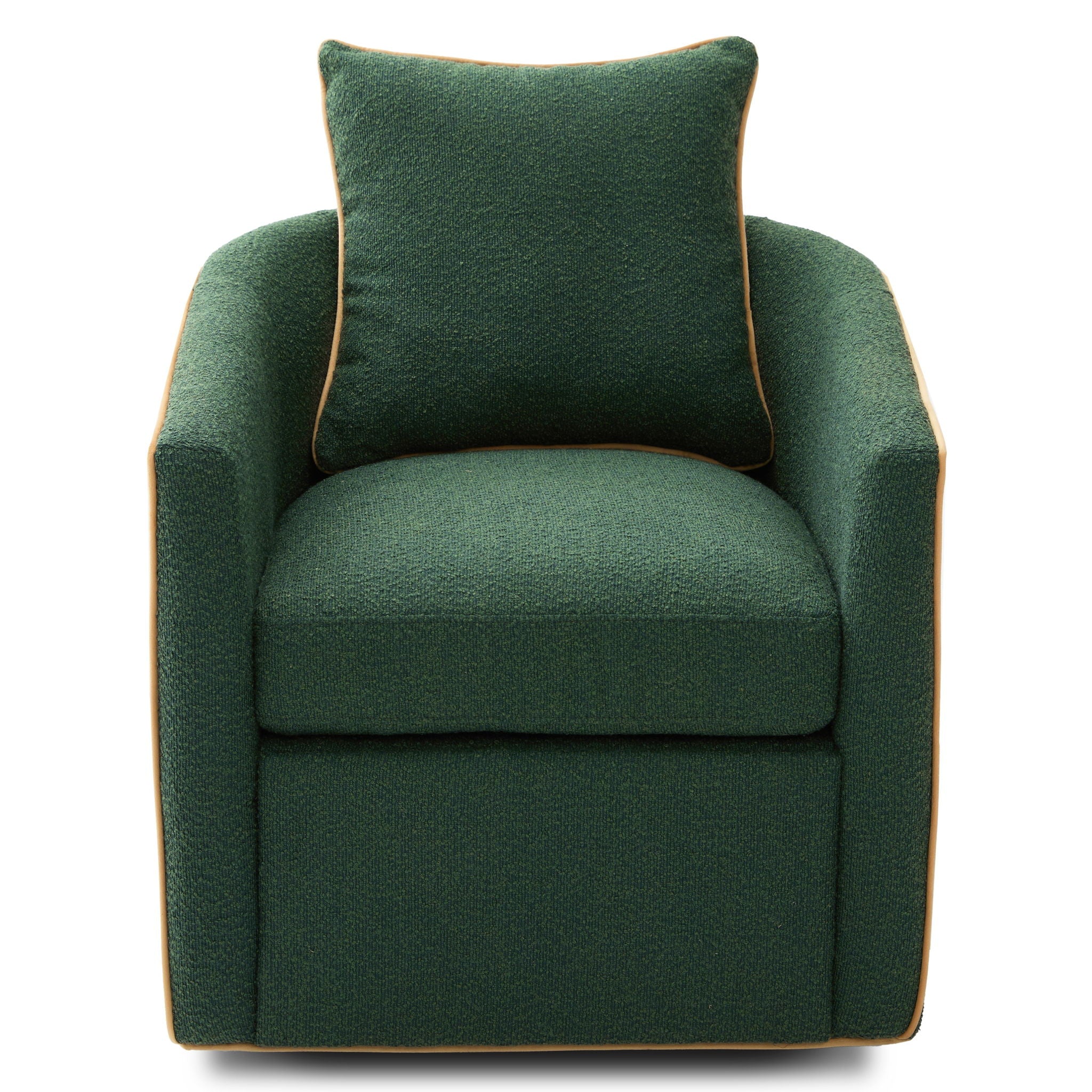 Swivel Accent Chair, Rotating Base, For Living Room - Image 2