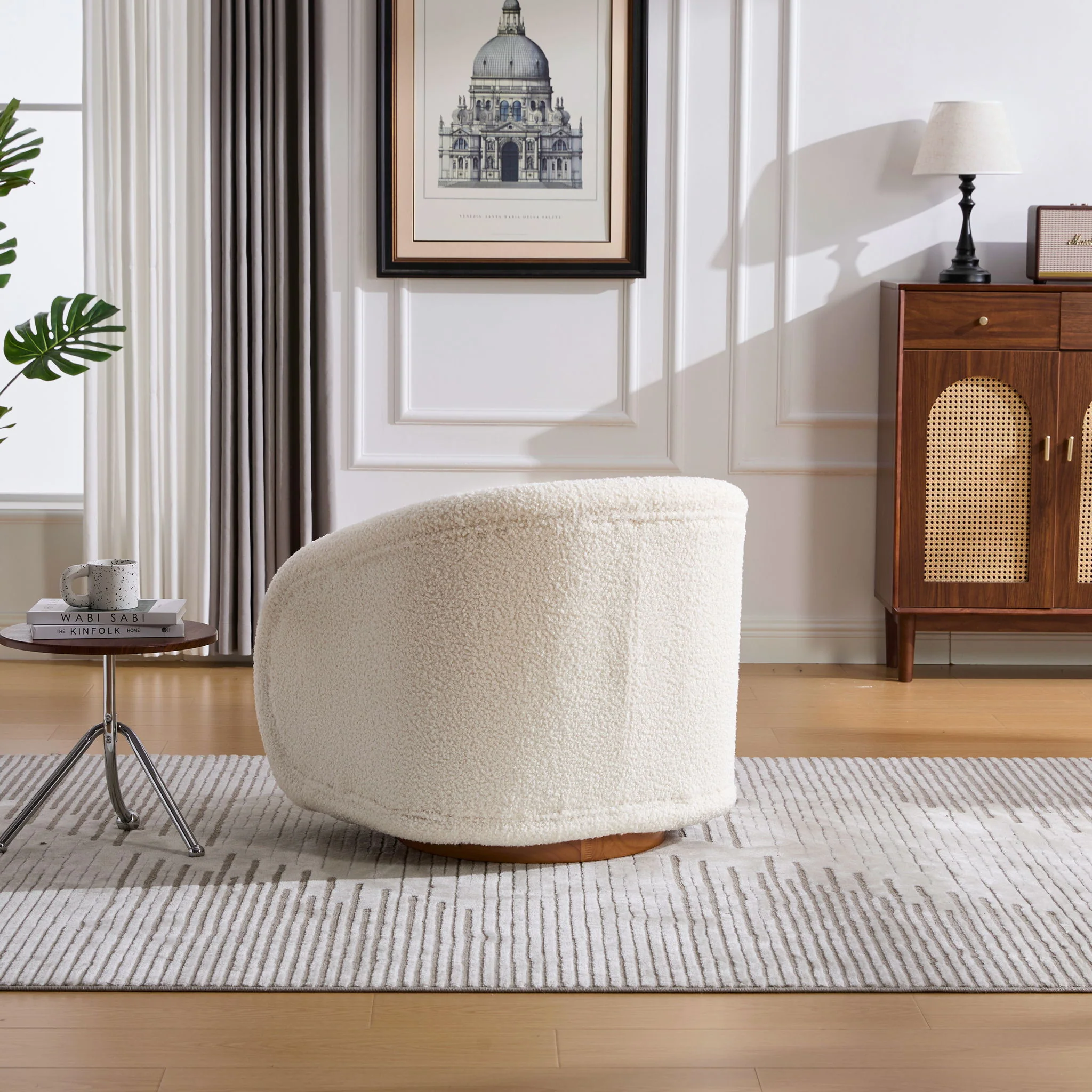 Swivel Accent Chair With 360 Degree Rotating - Image 5