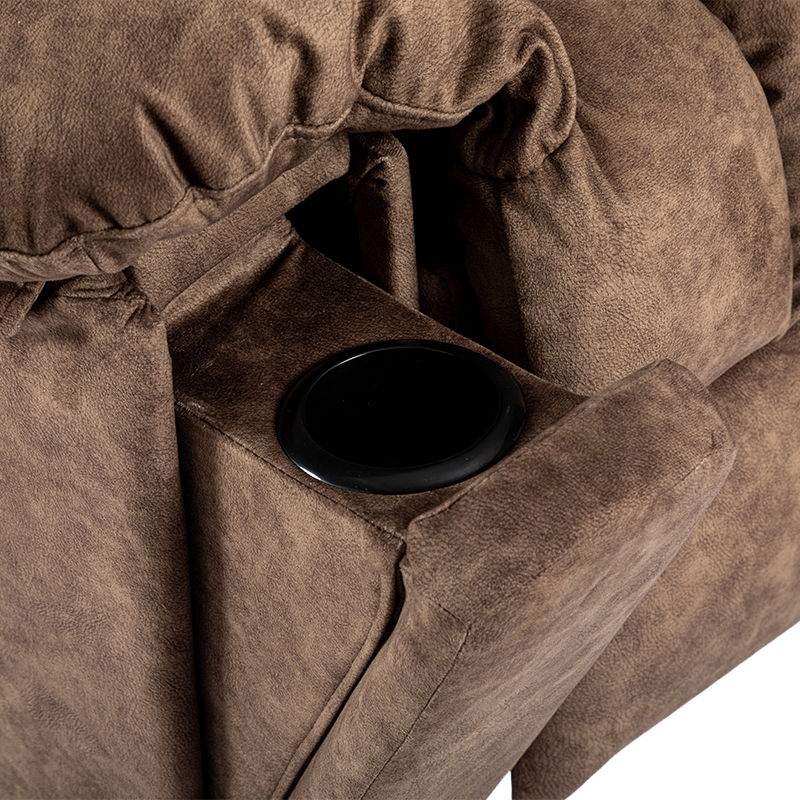 Swivel And Rocking Recliner Chair With Massage And Heating - Image 15