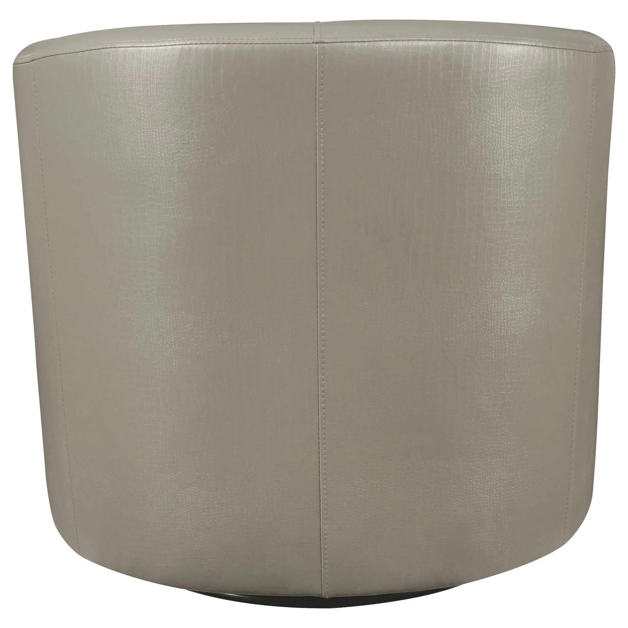 Swivel Armchair With Barrel-Back Design - Image 4