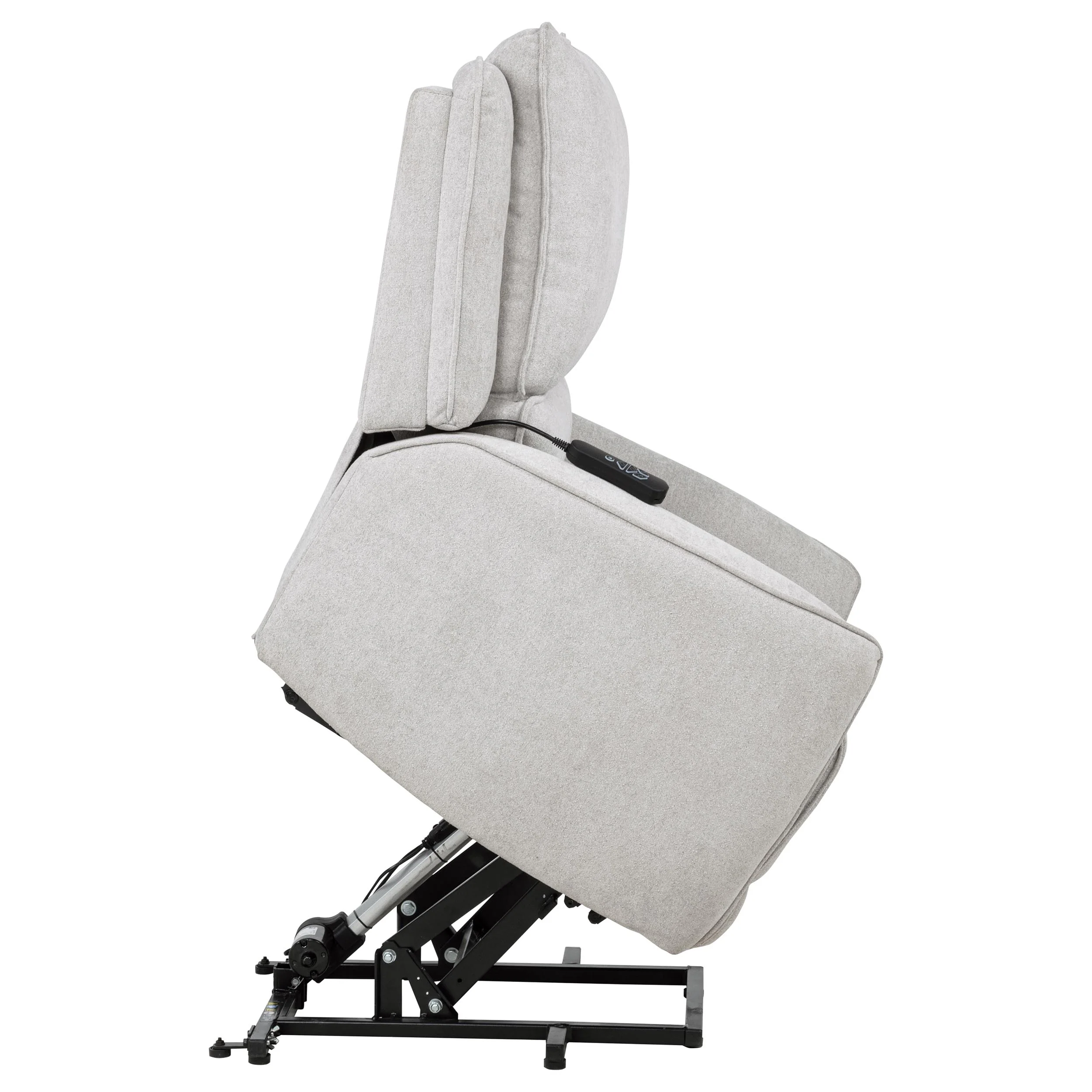 Sylmar Chenille Upholstered Dual Power Lift Recliner - Image 11