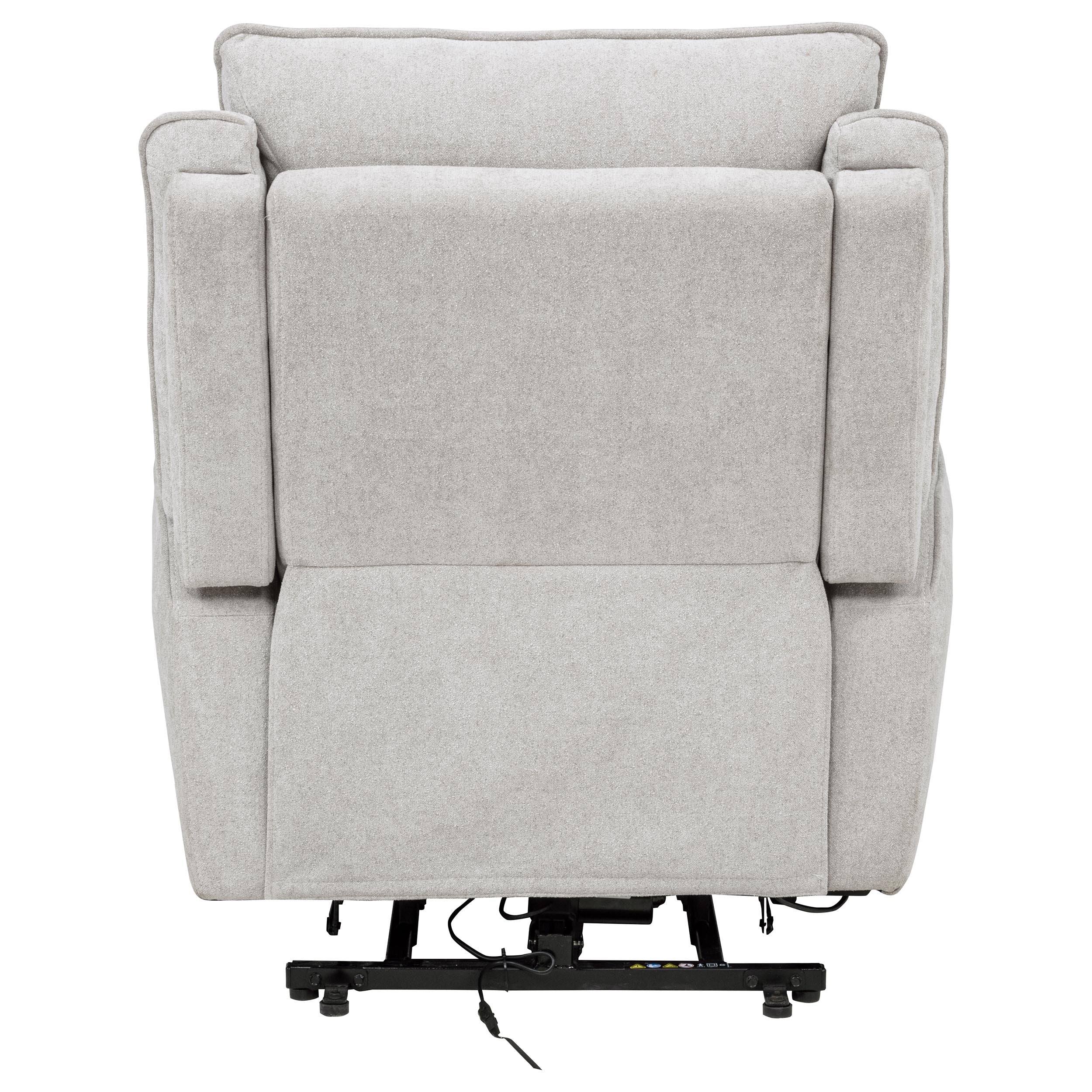 Sylmar Chenille Upholstered Dual Power Lift Recliner - Image 6