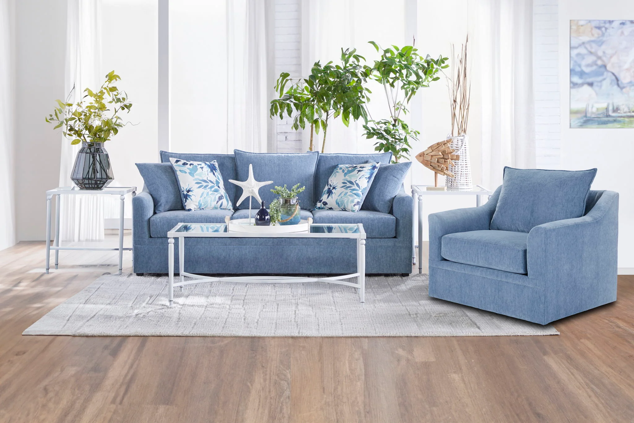 Sylvie - Sofa With 4 Accent Pillows - Image 12