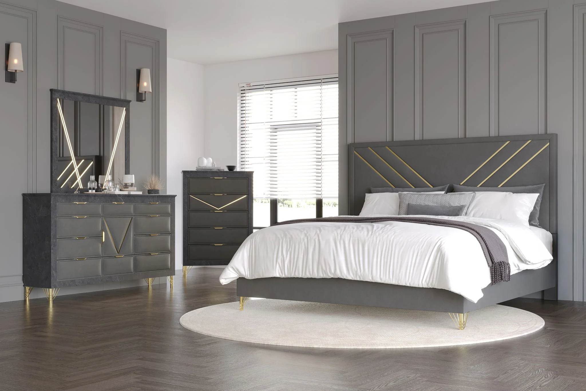 Symmetry - Bedroom Set