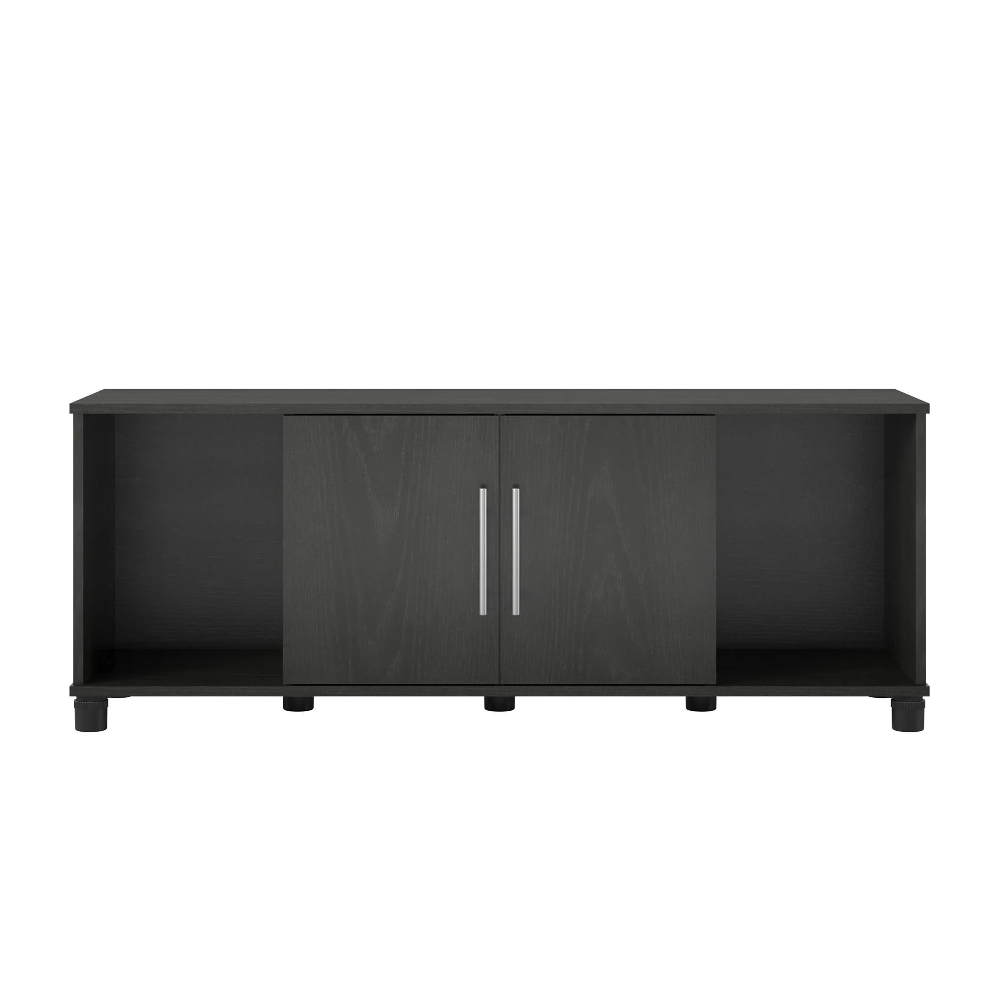 Systembuild Evolution Camberly - Shoe Storage Bench - Black Brown - Image 2