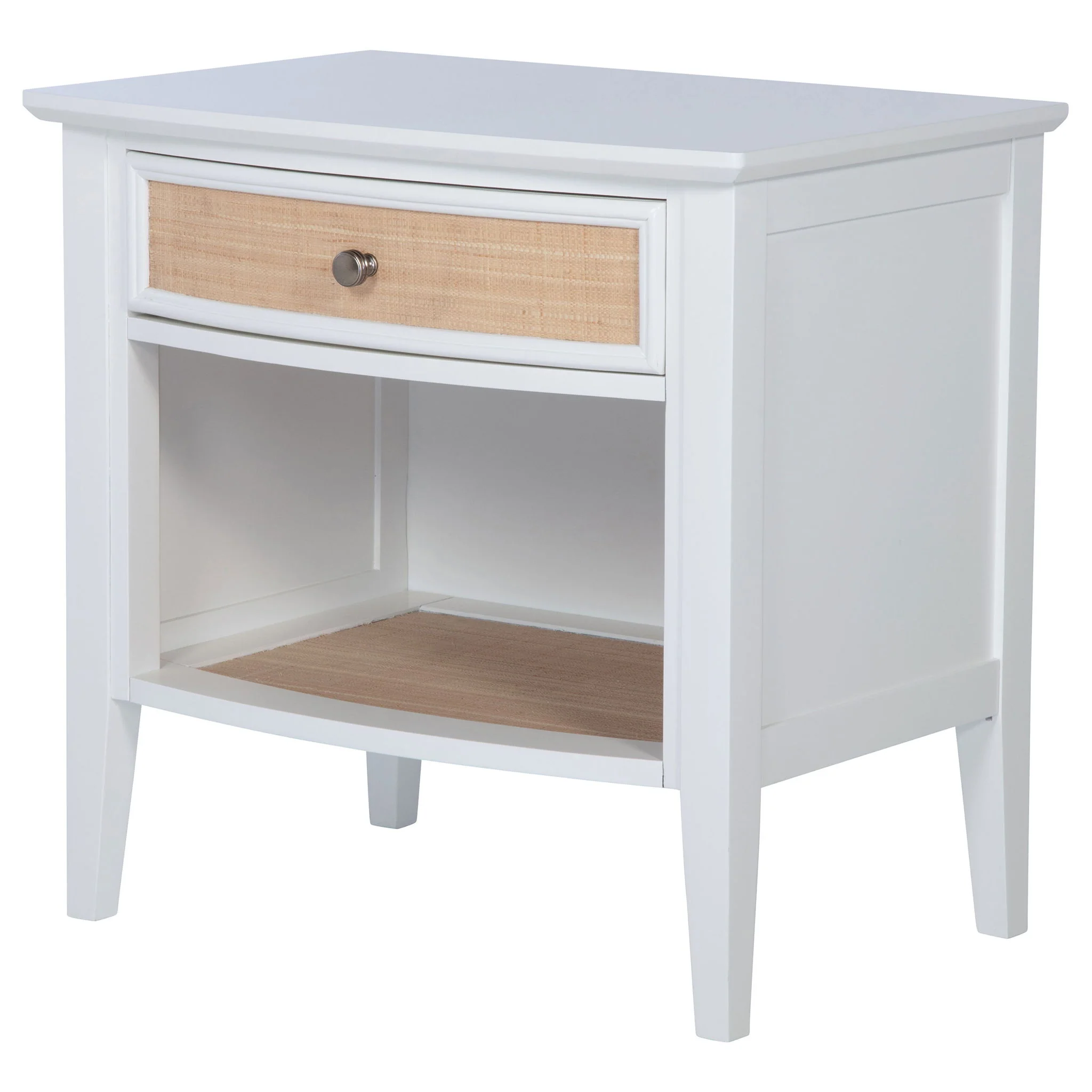 Talia - 1 Drawer Nightstand - White - Image 2