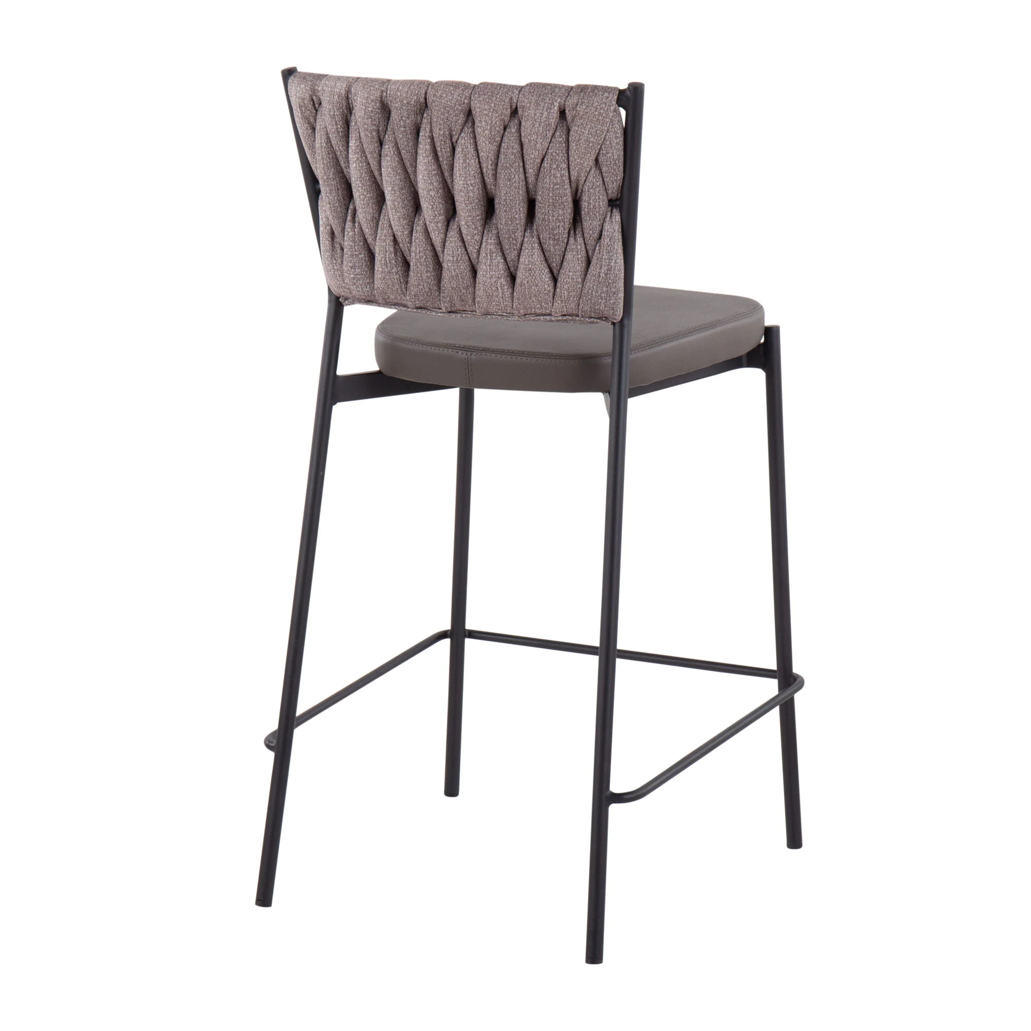 Tania - Braided Contemporary Counter Stool (Set of 2) - Image 6