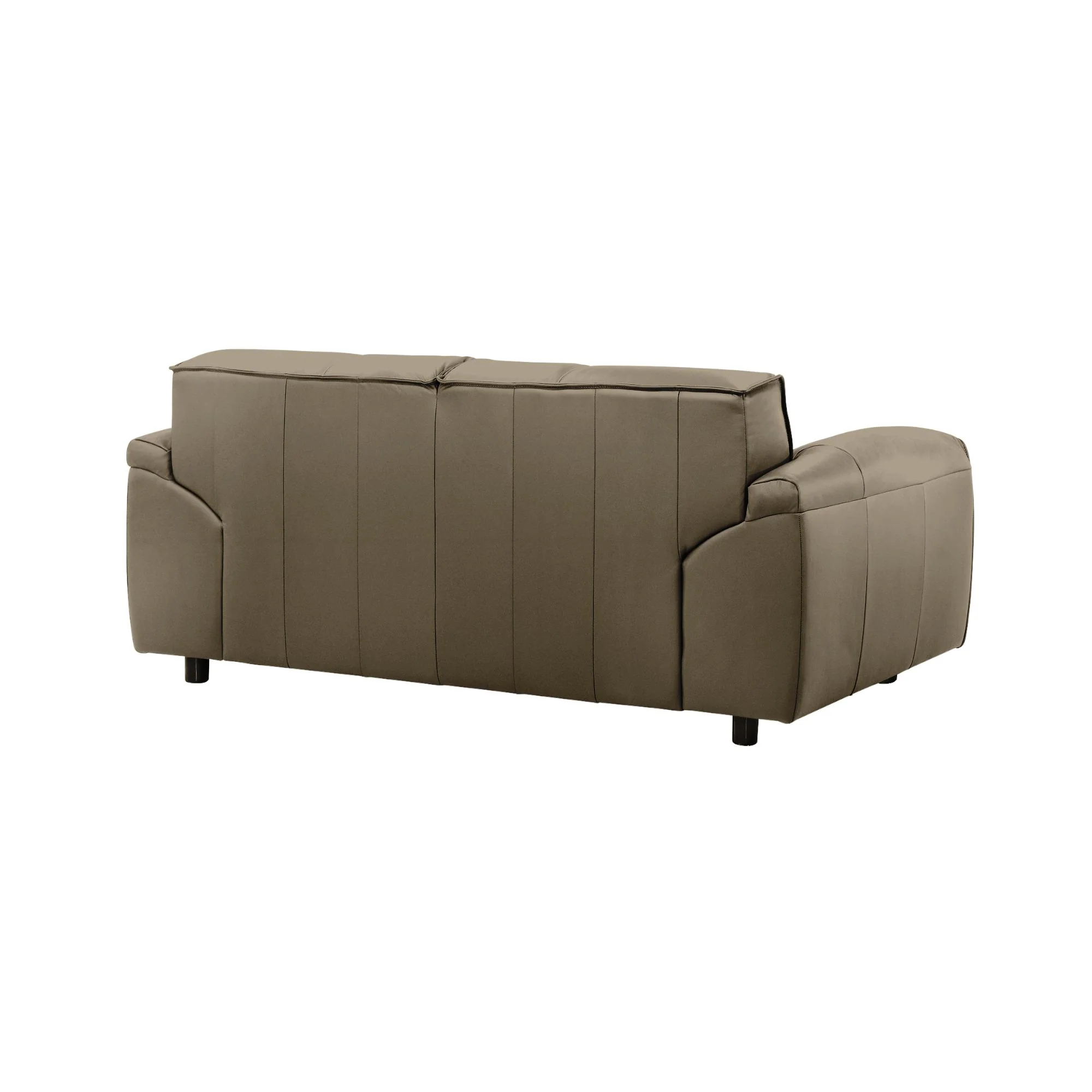 Tanner - Leather Loveseat With Padded Arms - Image 14