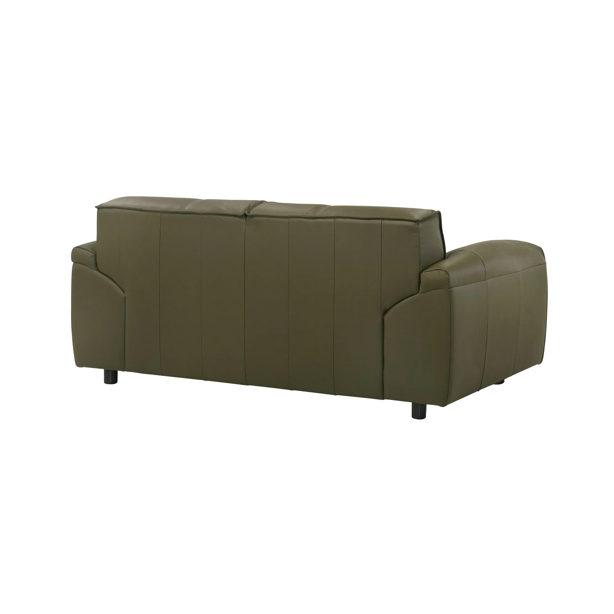 Tanner - Leather Loveseat With Padded Arms - Image 15