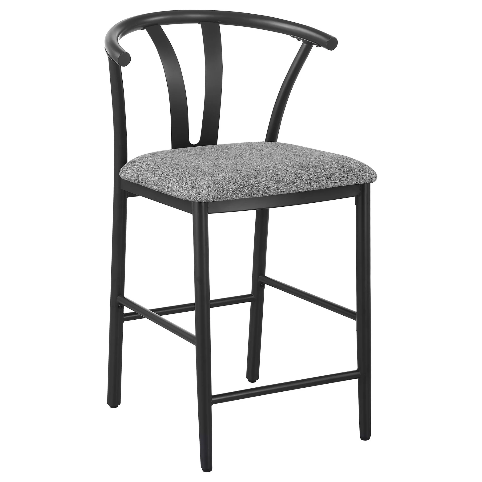 Tazman - Counter Height Dining Side Chair (Set of 2) - Gray - Image 4