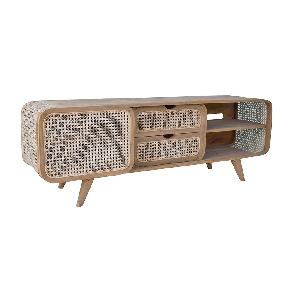 Teak Cabinet - Natural Wood / Brown - Image 3