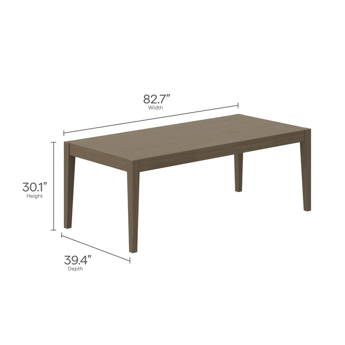 Teak Wood Outdoor Dining Set with Cross-Back Chairs – Multiple Configurations Available - Image 4