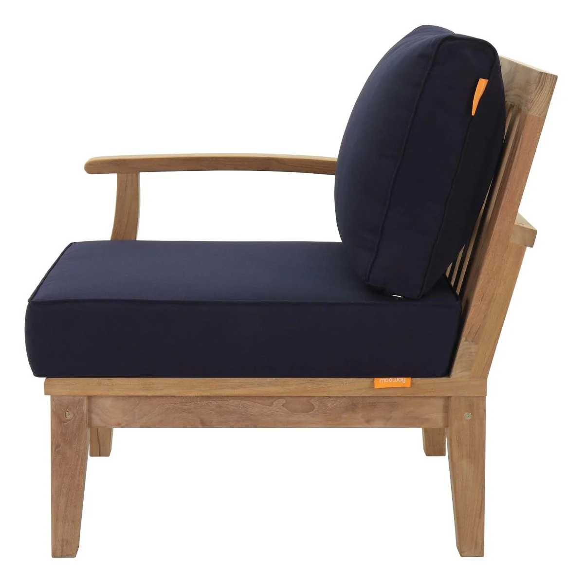 Teak Wood Outdoor Sofa with Cushions — Comfortable Weather-Resistant Patio Seating - Image 11